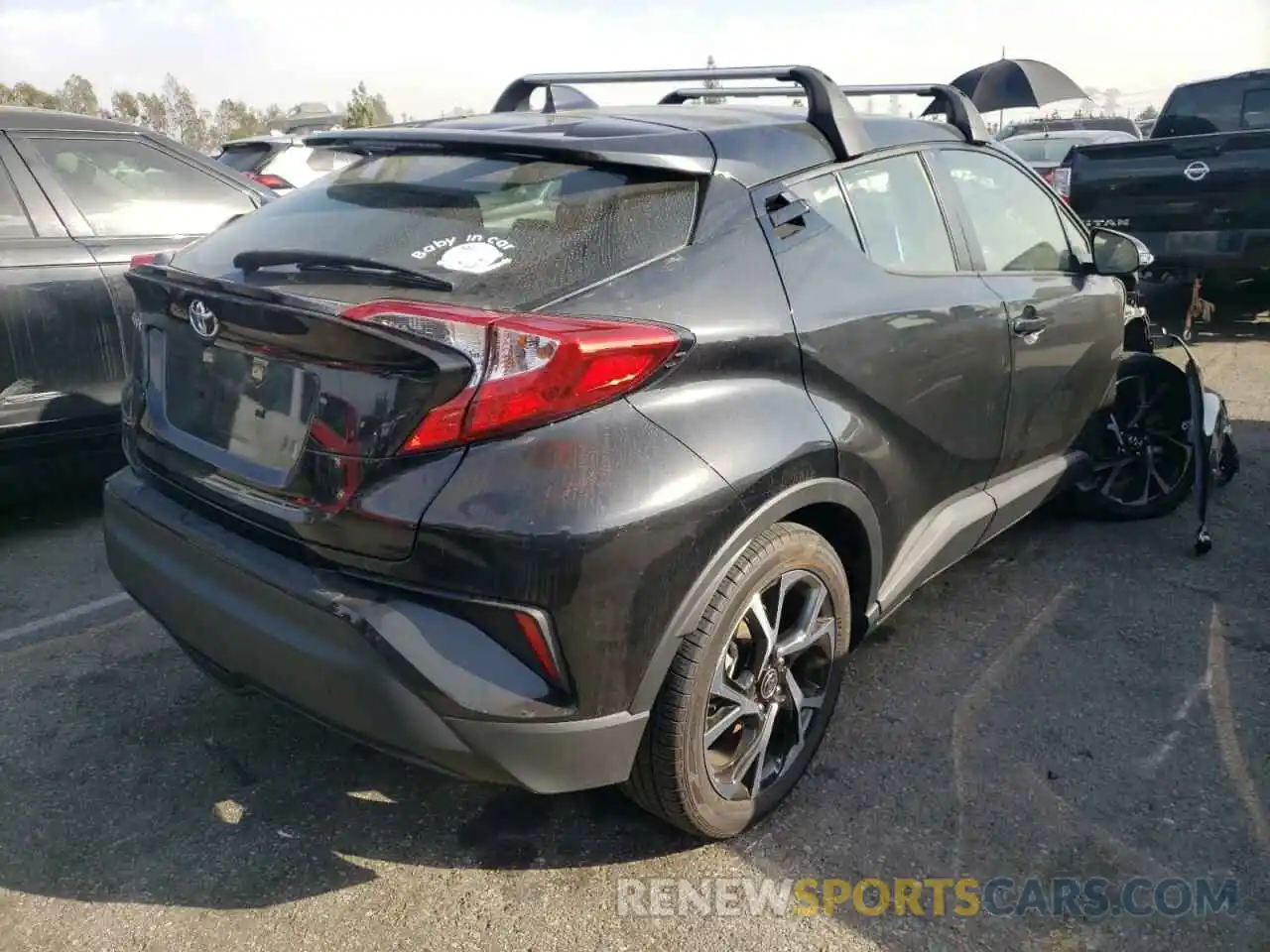 4 Photograph of a damaged car JTNKHMBX6M1116978 TOYOTA C-HR 2021