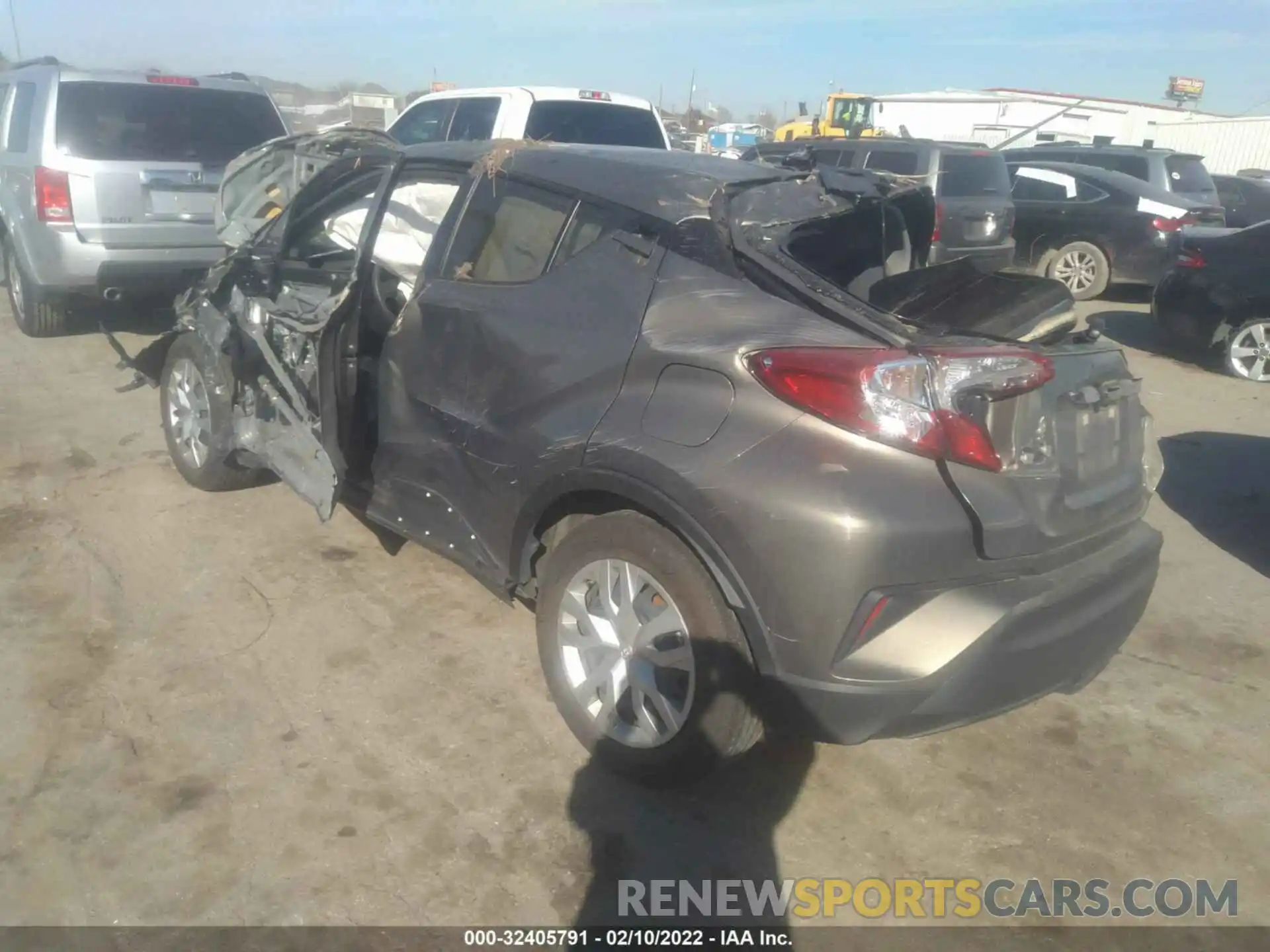 3 Photograph of a damaged car JTNKHMBX6M1118195 TOYOTA C-HR 2021