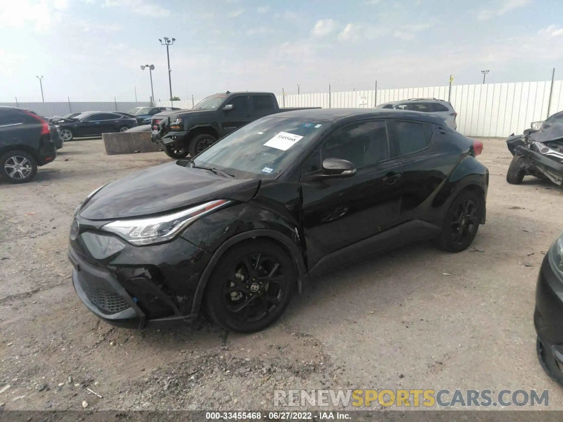 2 Photograph of a damaged car JTNKHMBX6M1118438 TOYOTA C-HR 2021