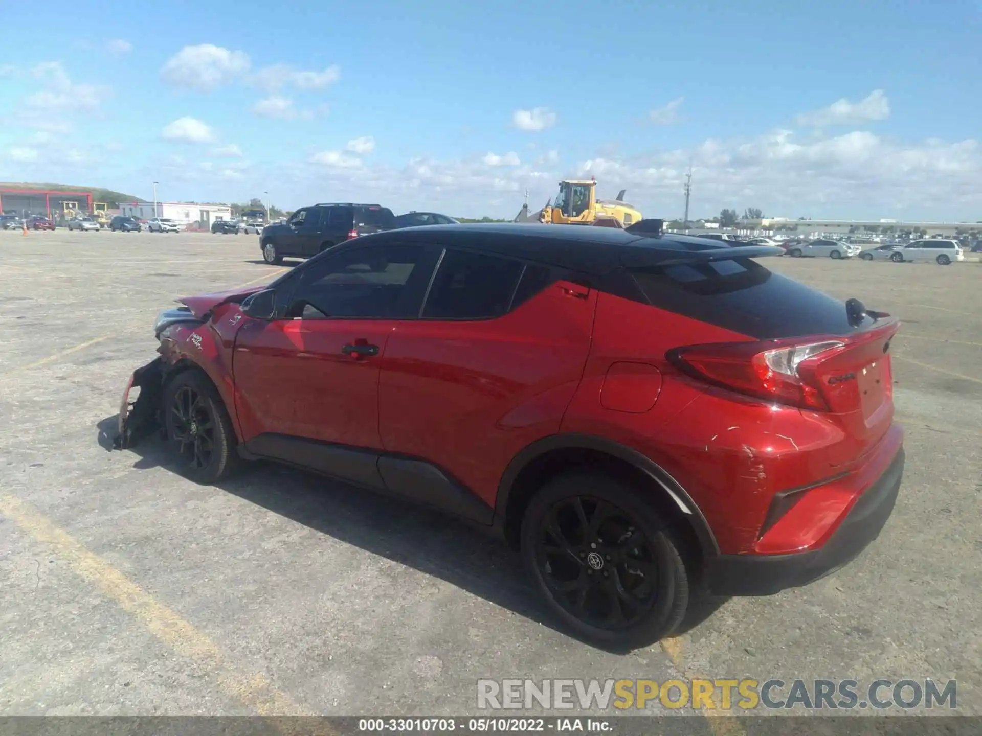 3 Photograph of a damaged car JTNKHMBX6M1128953 TOYOTA C-HR 2021