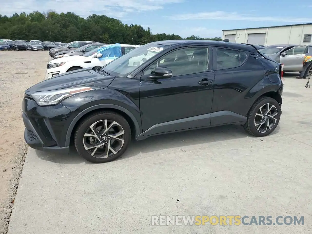 1 Photograph of a damaged car JTNKHMBX7M1098006 TOYOTA C-HR 2021