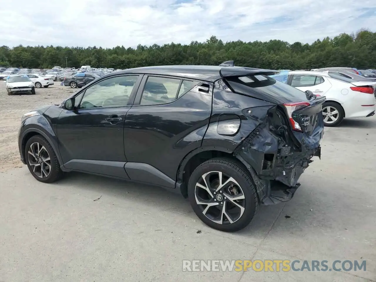2 Photograph of a damaged car JTNKHMBX7M1098006 TOYOTA C-HR 2021