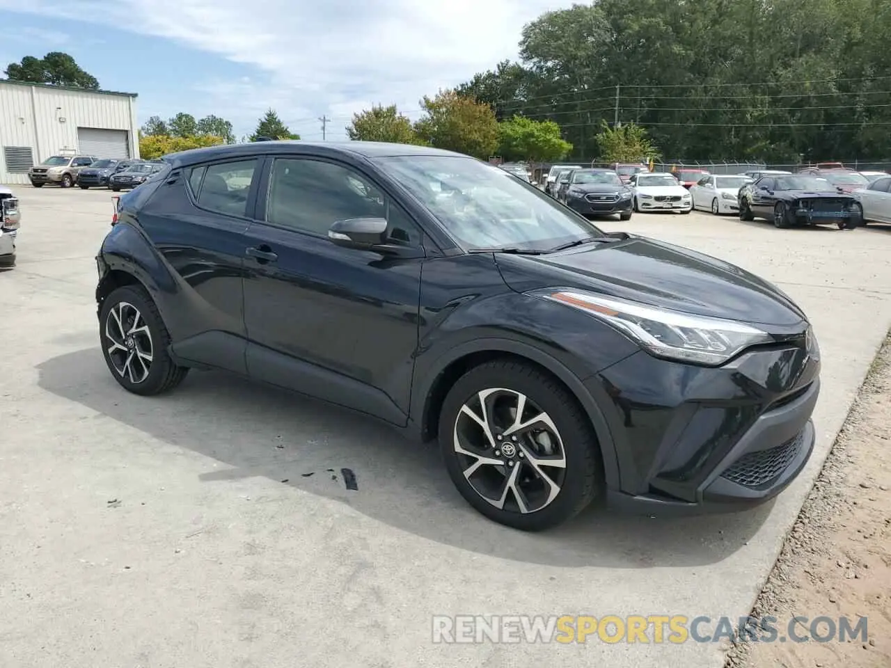 4 Photograph of a damaged car JTNKHMBX7M1098006 TOYOTA C-HR 2021