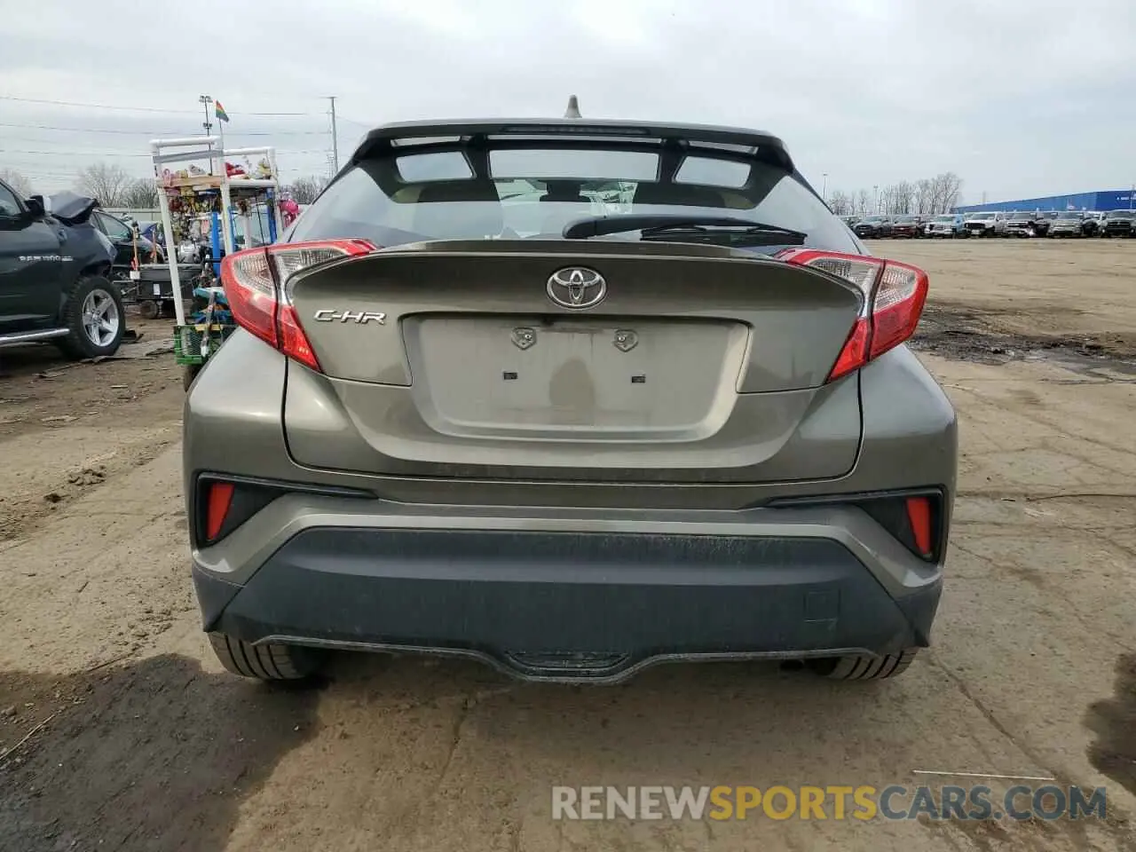 6 Photograph of a damaged car JTNKHMBX7M1102510 TOYOTA C-HR 2021