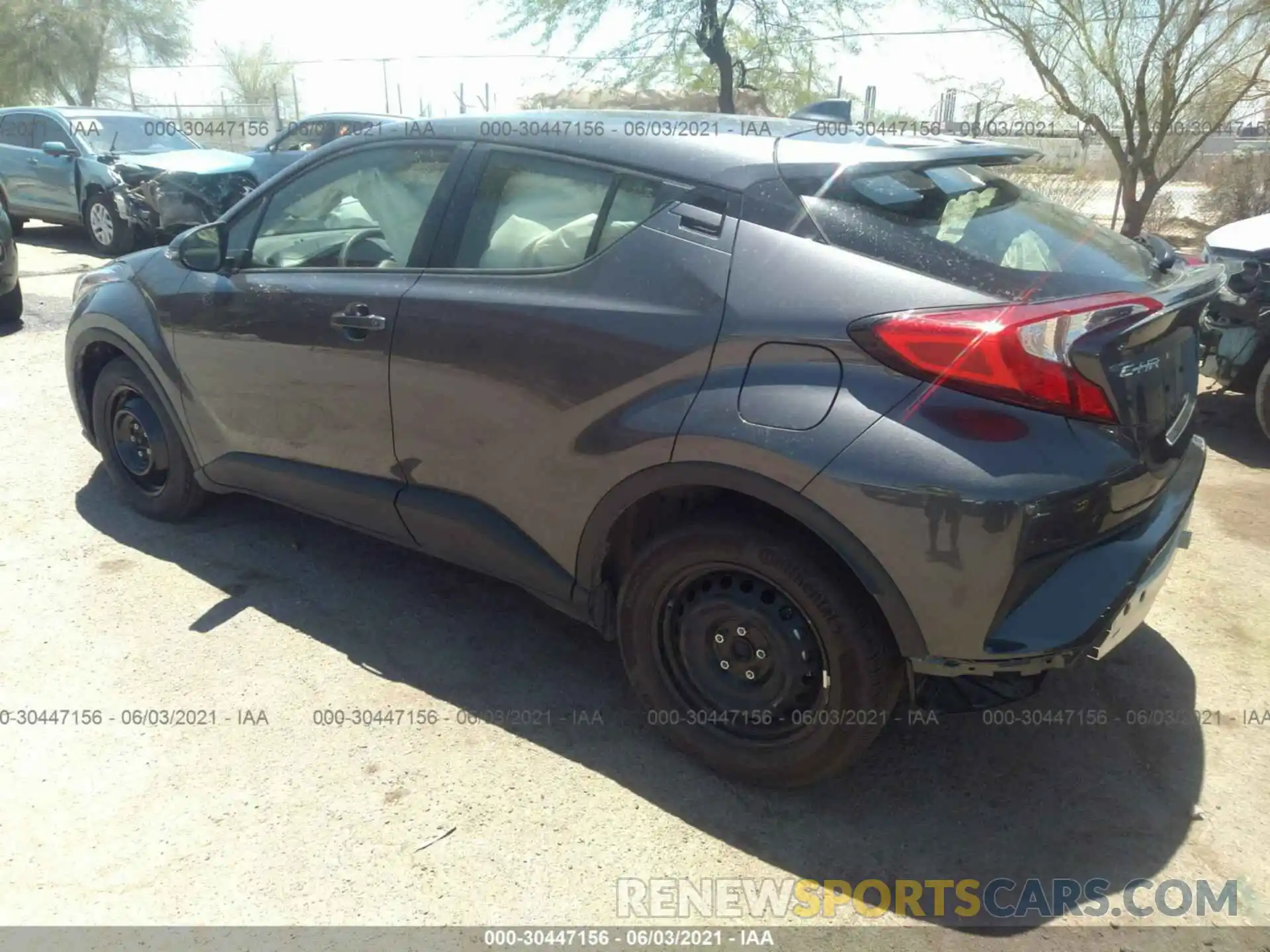 3 Photograph of a damaged car JTNKHMBX7M1106329 TOYOTA C-HR 2021