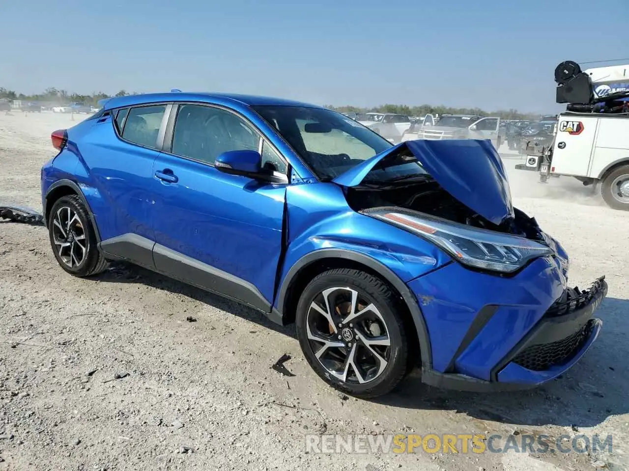 4 Photograph of a damaged car JTNKHMBX7M1107111 TOYOTA C-HR 2021