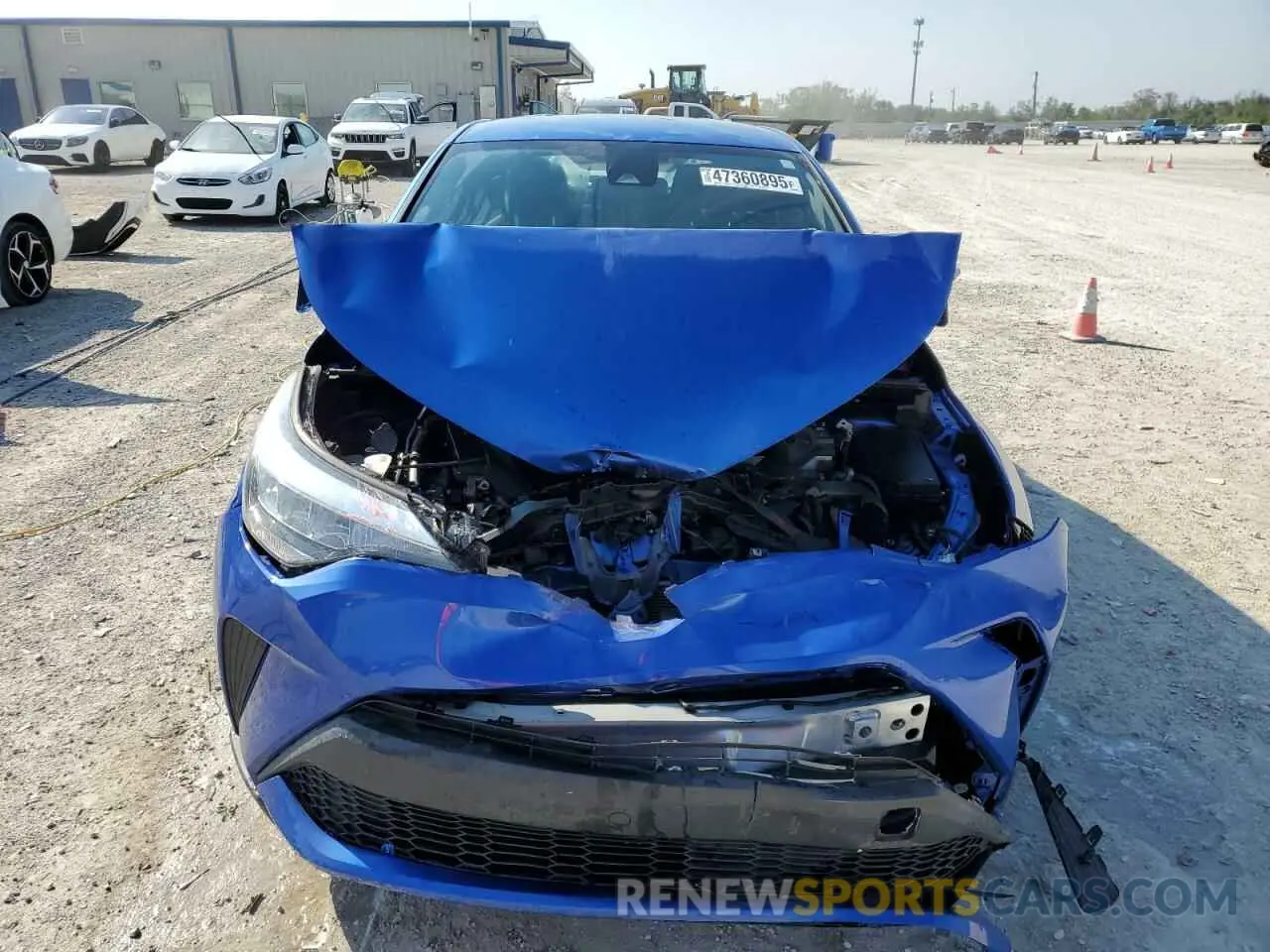 5 Photograph of a damaged car JTNKHMBX7M1107111 TOYOTA C-HR 2021