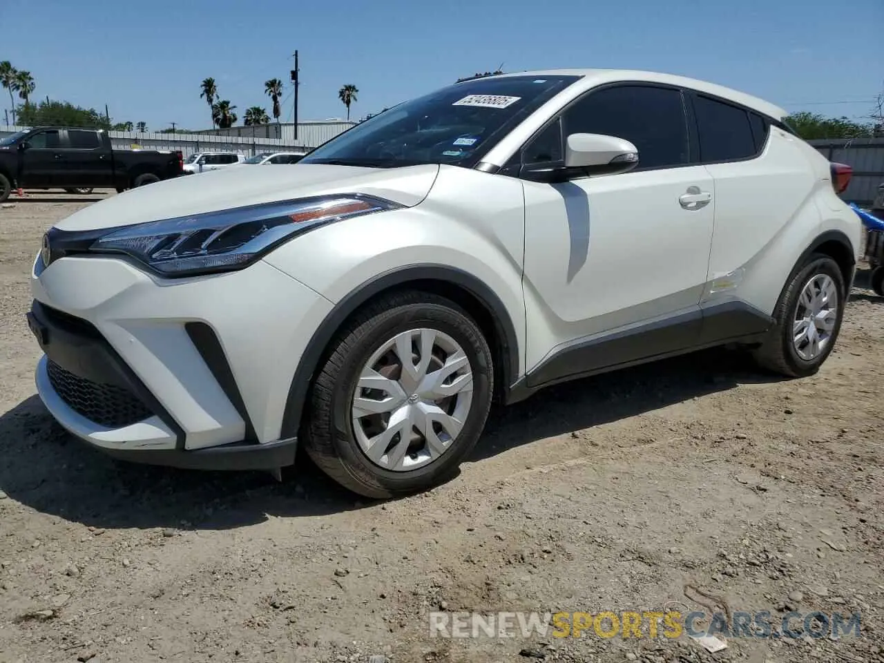 1 Photograph of a damaged car JTNKHMBX7M1111353 TOYOTA C-HR 2021