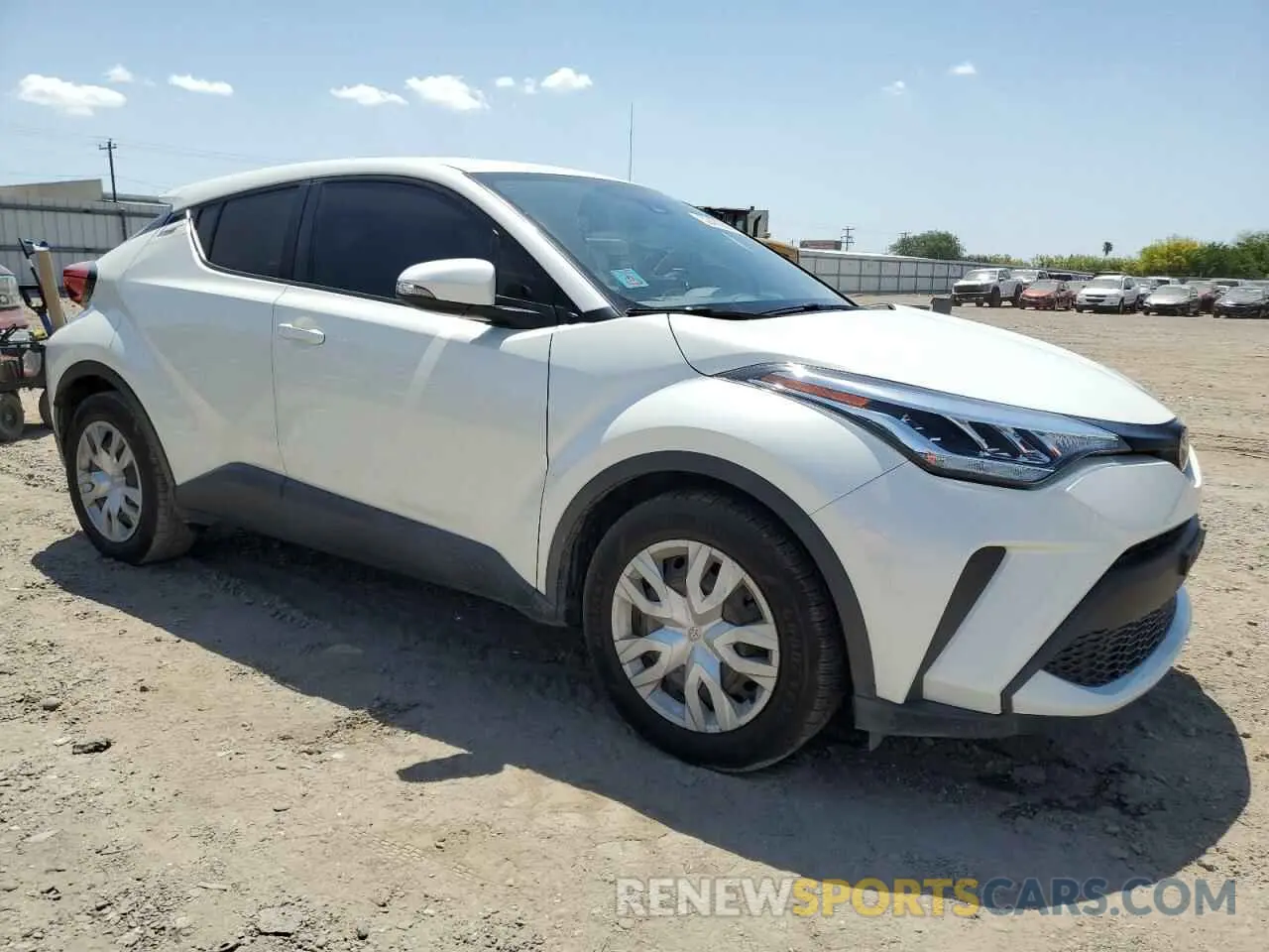4 Photograph of a damaged car JTNKHMBX7M1111353 TOYOTA C-HR 2021