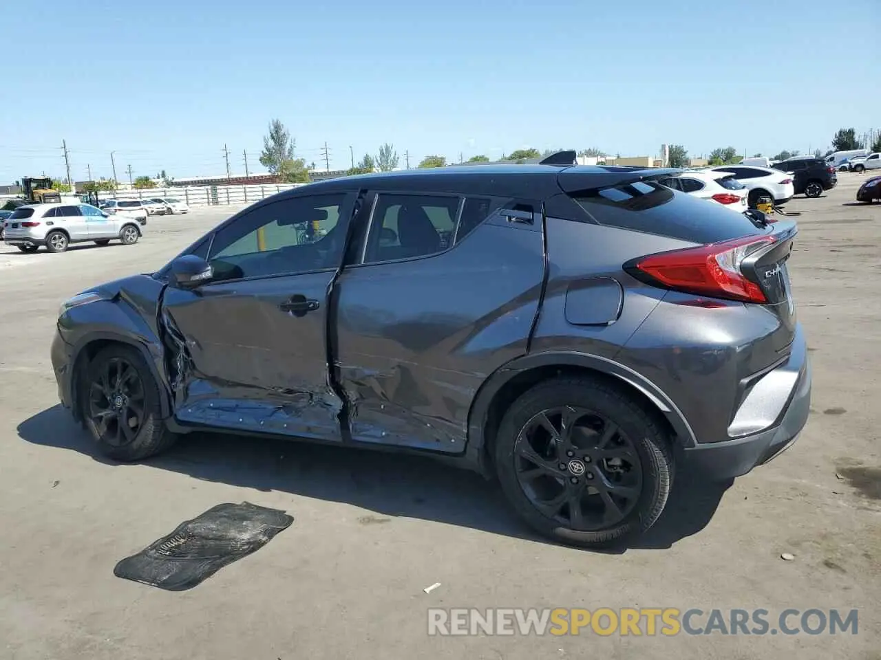 2 Photograph of a damaged car JTNKHMBX7M1113233 TOYOTA C-HR 2021