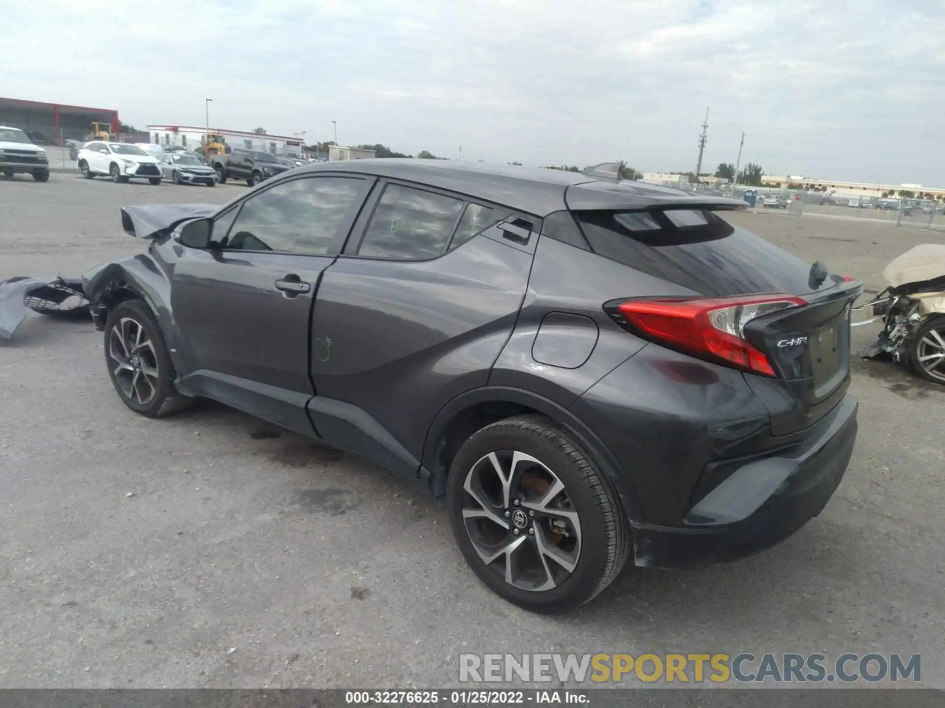 3 Photograph of a damaged car JTNKHMBX7M1113278 TOYOTA C-HR 2021