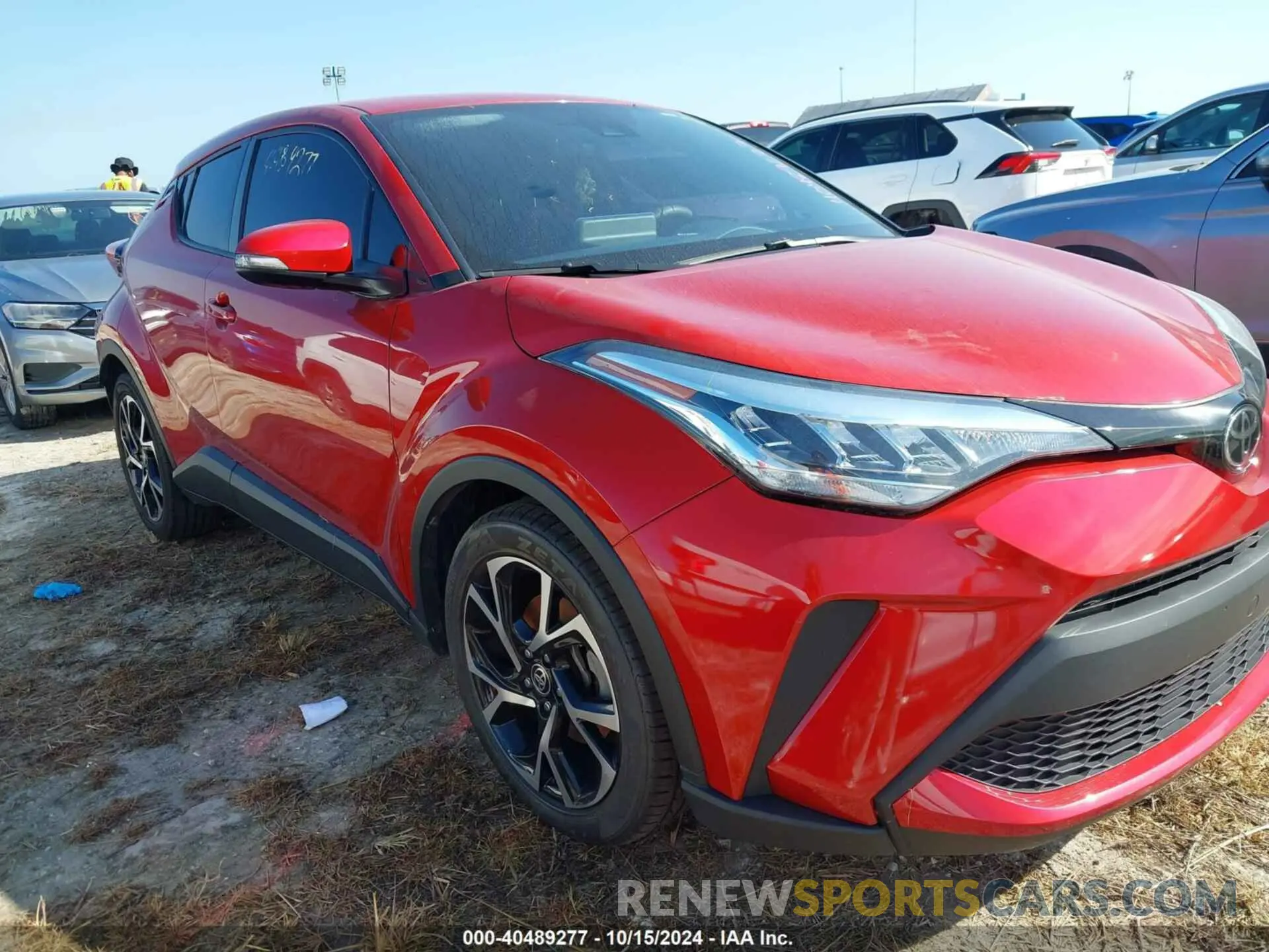 1 Photograph of a damaged car JTNKHMBX7M1116407 TOYOTA C-HR 2021