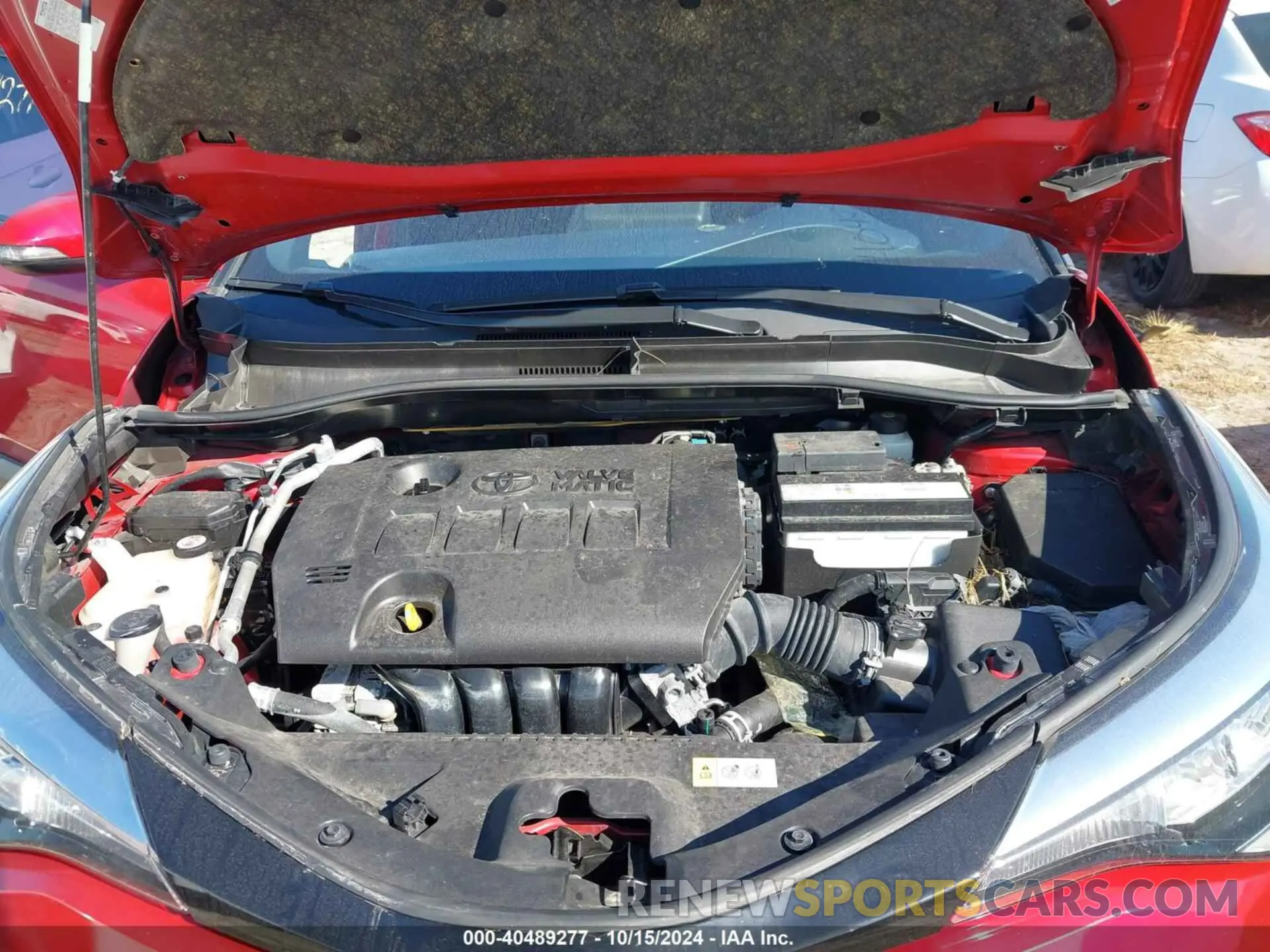 10 Photograph of a damaged car JTNKHMBX7M1116407 TOYOTA C-HR 2021