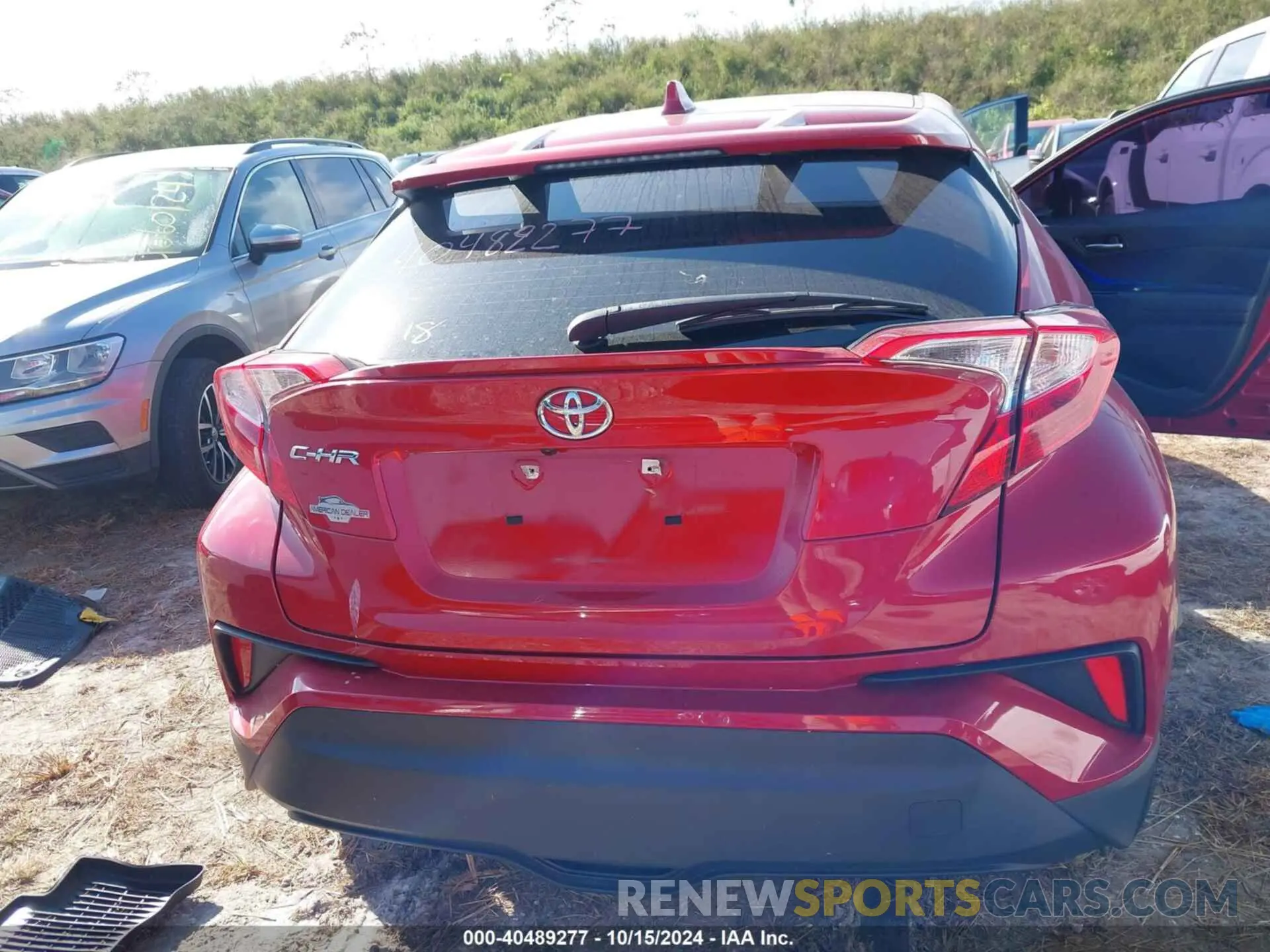 15 Photograph of a damaged car JTNKHMBX7M1116407 TOYOTA C-HR 2021