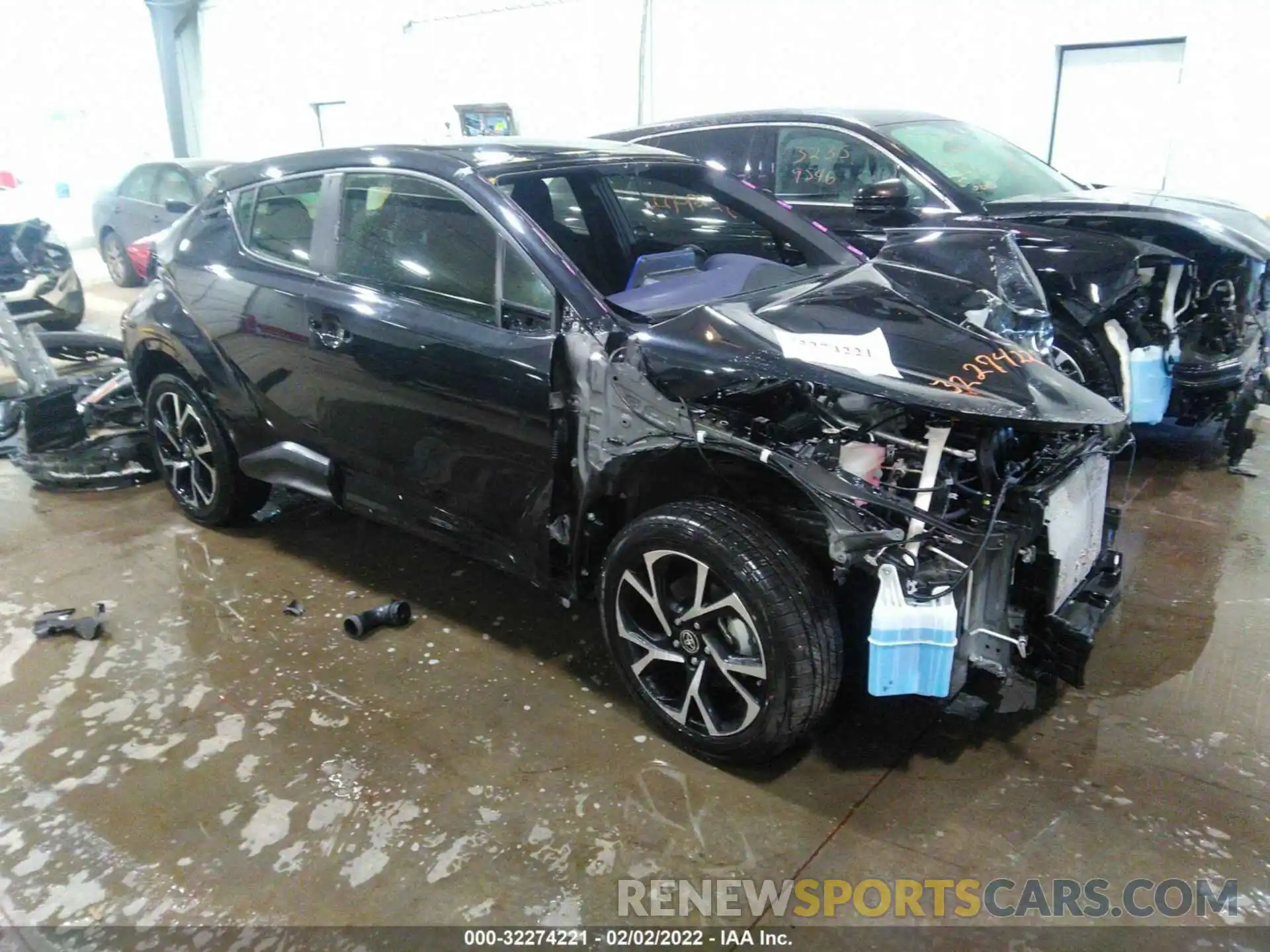 1 Photograph of a damaged car JTNKHMBX7M1116584 TOYOTA C-HR 2021