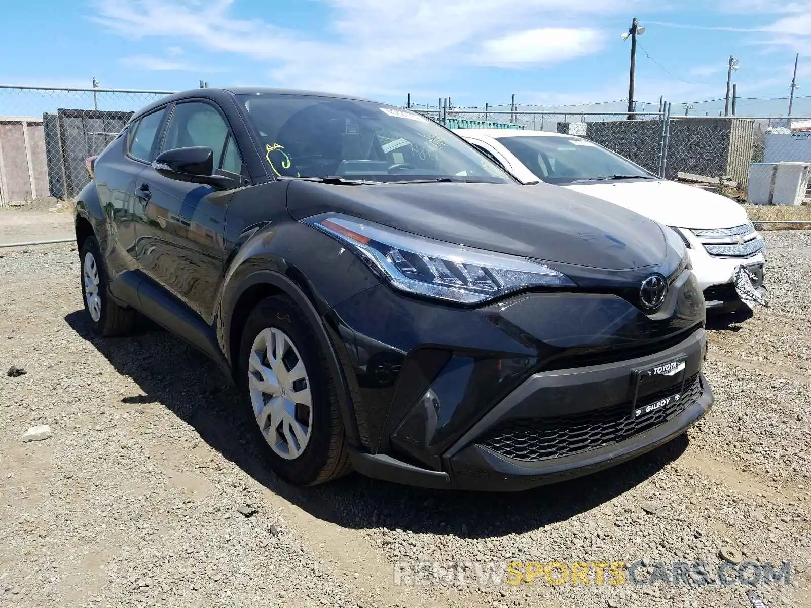 1 Photograph of a damaged car JTNKHMBX7M1117220 TOYOTA C-HR 2021