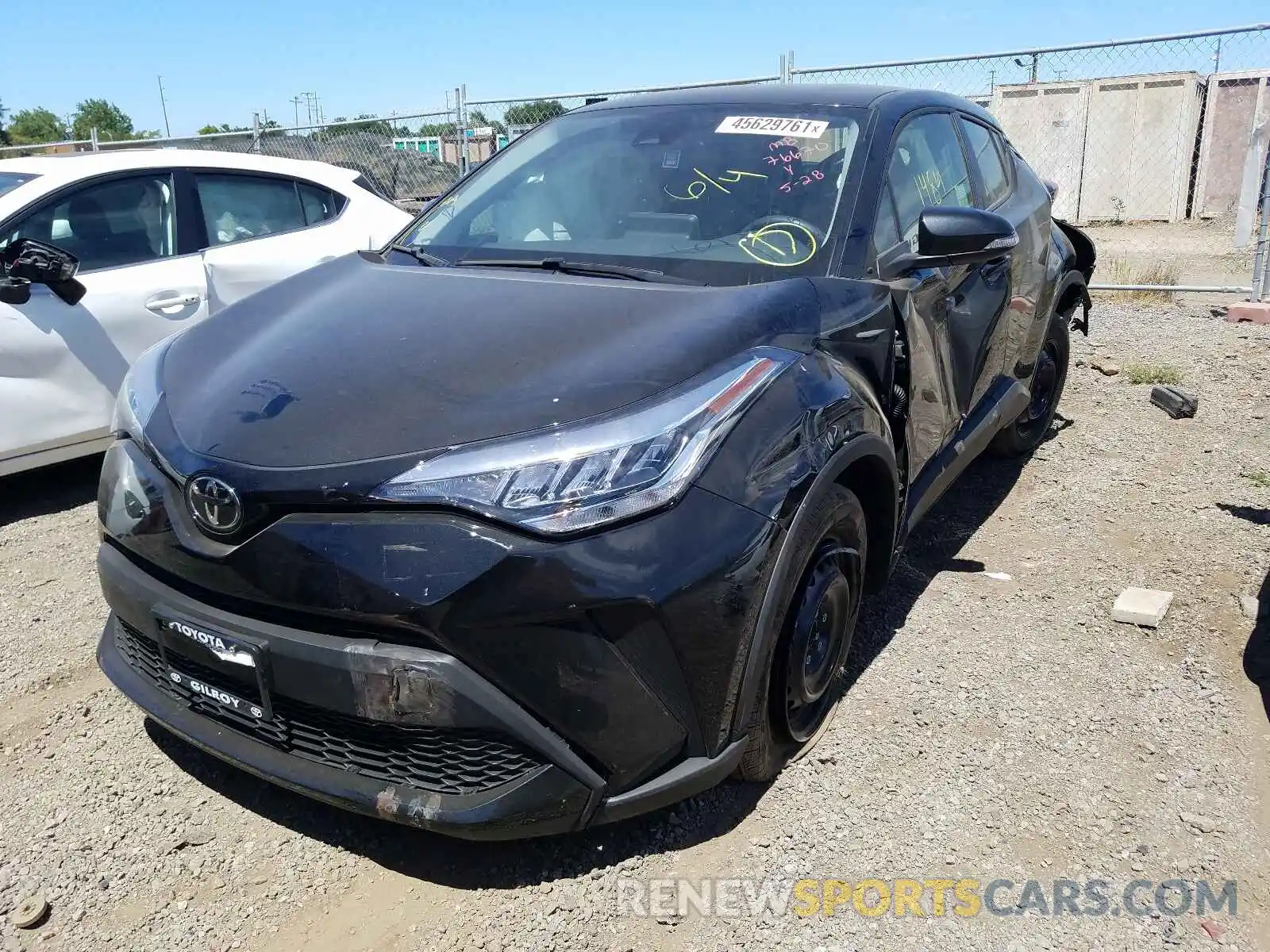 2 Photograph of a damaged car JTNKHMBX7M1117220 TOYOTA C-HR 2021