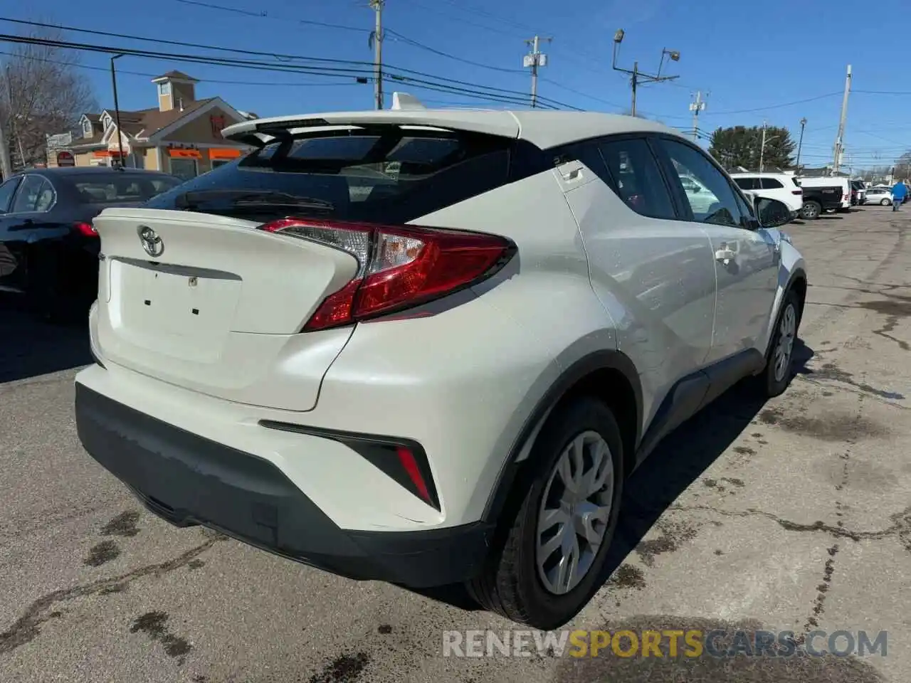 4 Photograph of a damaged car JTNKHMBX7M1117847 TOYOTA C-HR 2021