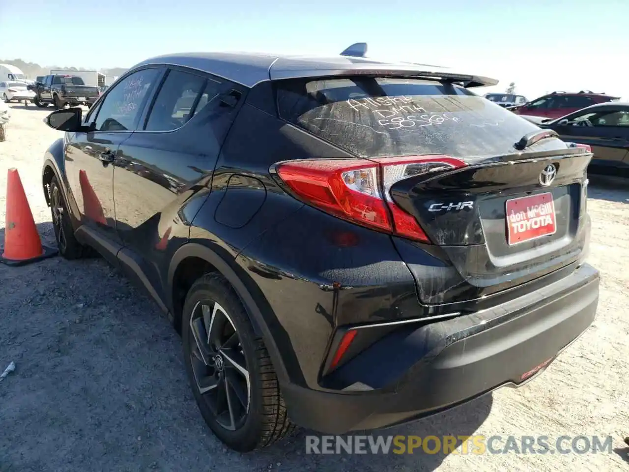 3 Photograph of a damaged car JTNKHMBX7M1125429 TOYOTA C-HR 2021