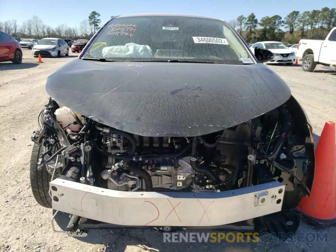 9 Photograph of a damaged car JTNKHMBX7M1125429 TOYOTA C-HR 2021