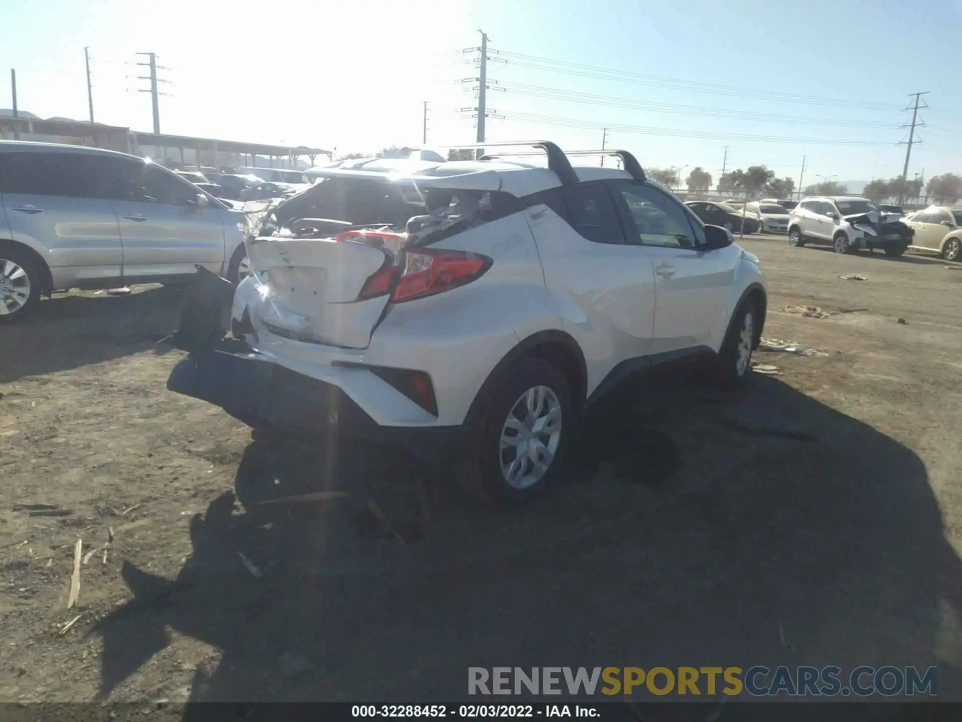 4 Photograph of a damaged car JTNKHMBX8M1100197 TOYOTA C-HR 2021