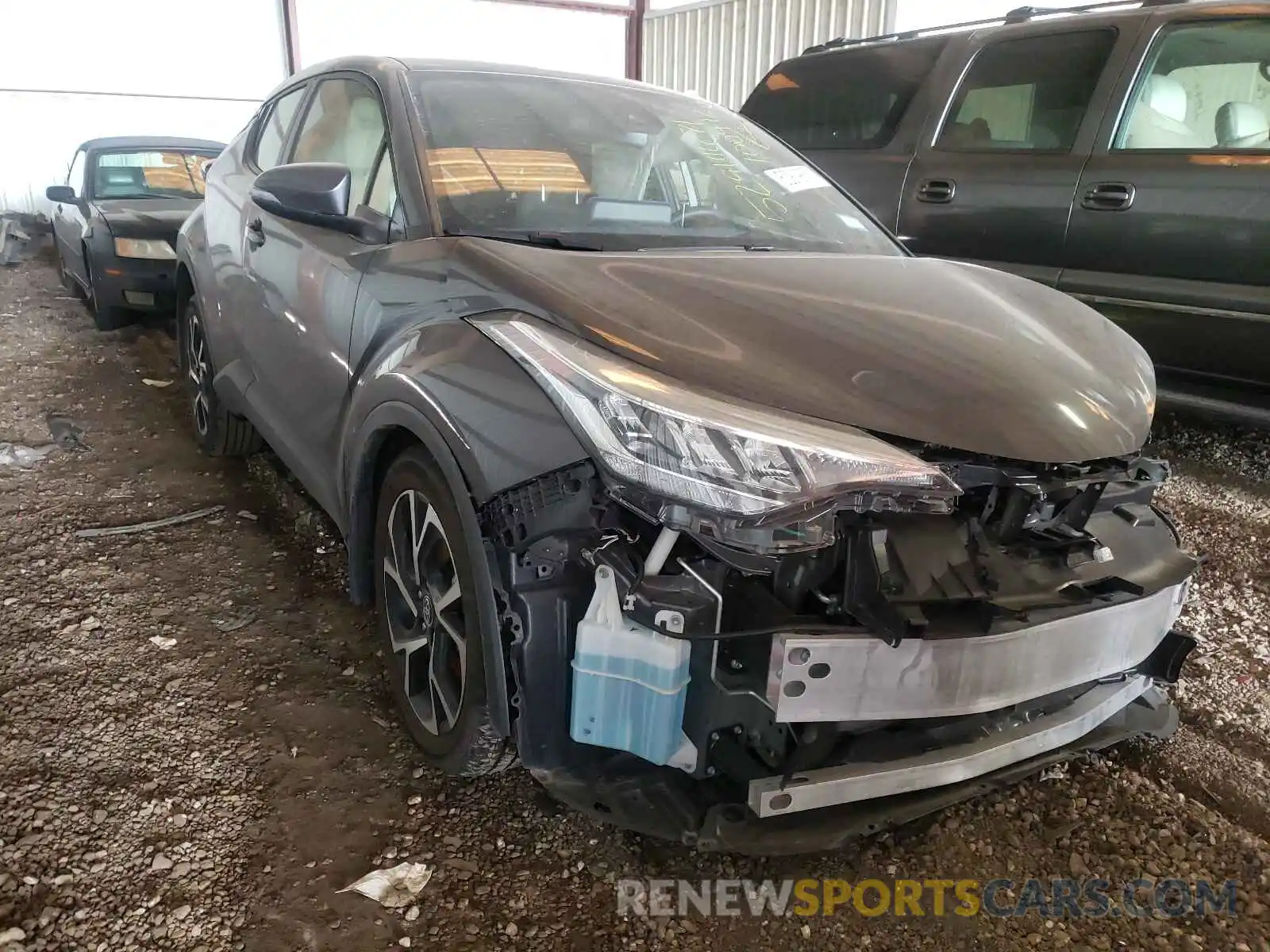 1 Photograph of a damaged car JTNKHMBX8M1100412 TOYOTA C-HR 2021