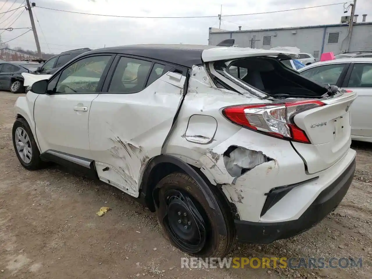 3 Photograph of a damaged car JTNKHMBX8M1101303 TOYOTA C-HR 2021