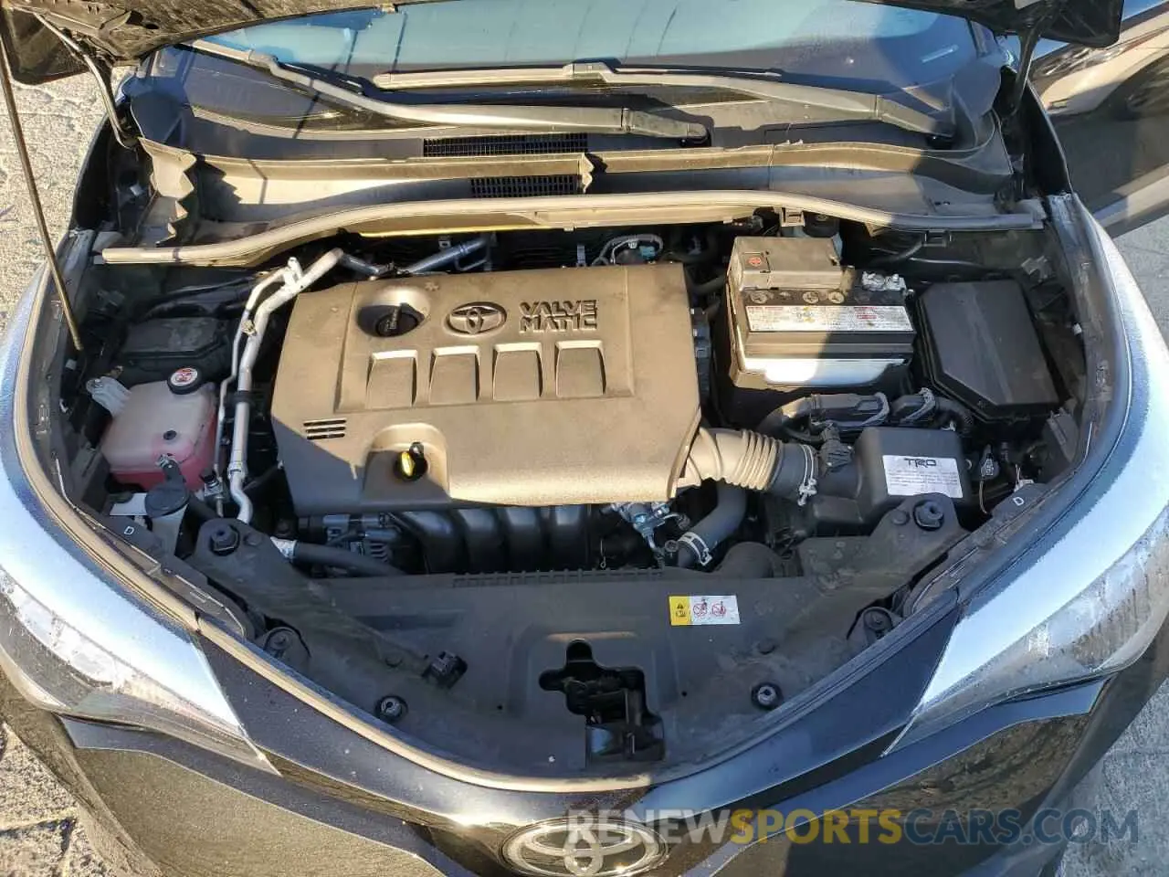 12 Photograph of a damaged car JTNKHMBX8M1102497 TOYOTA C-HR 2021