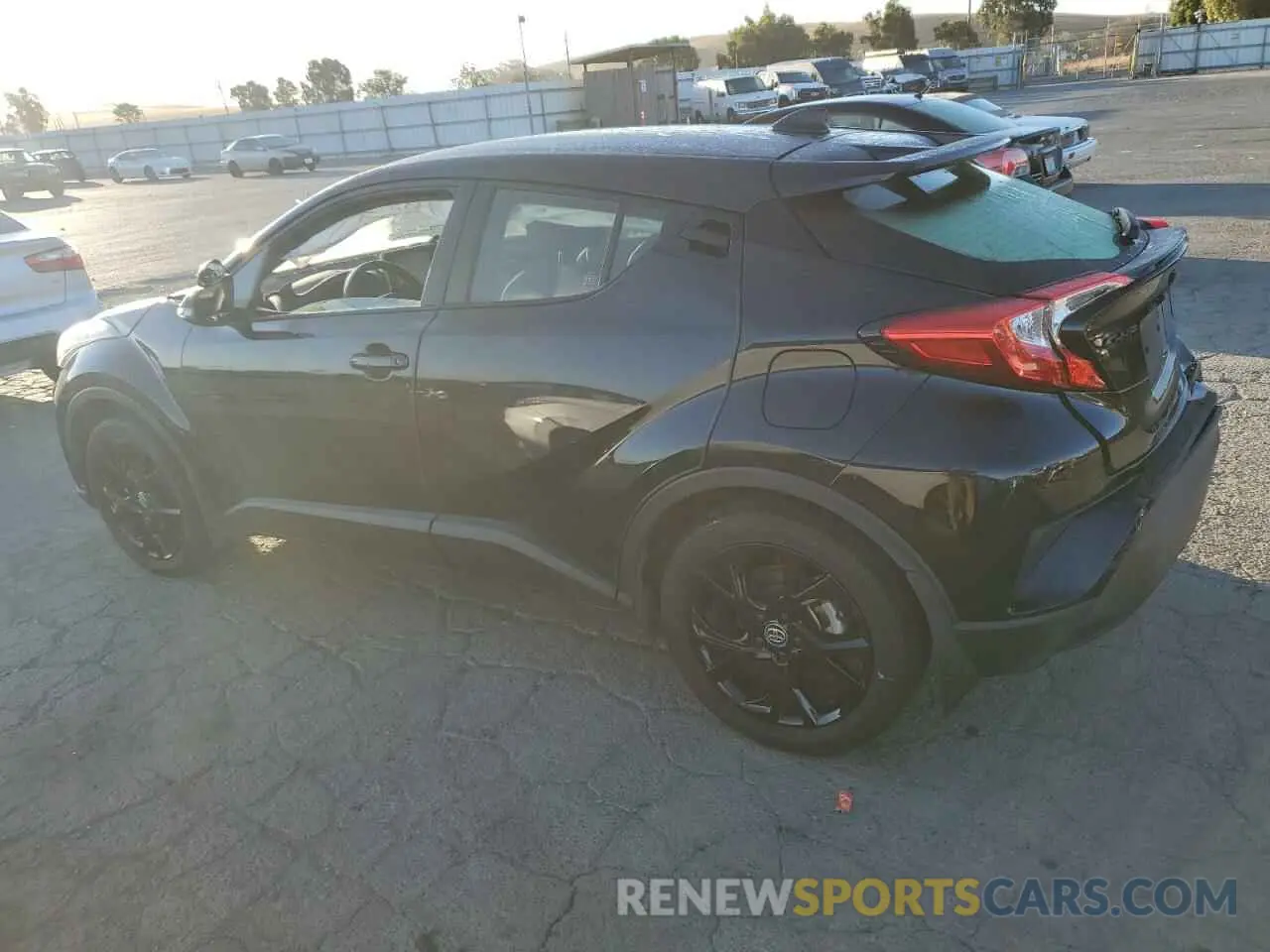 2 Photograph of a damaged car JTNKHMBX8M1102497 TOYOTA C-HR 2021