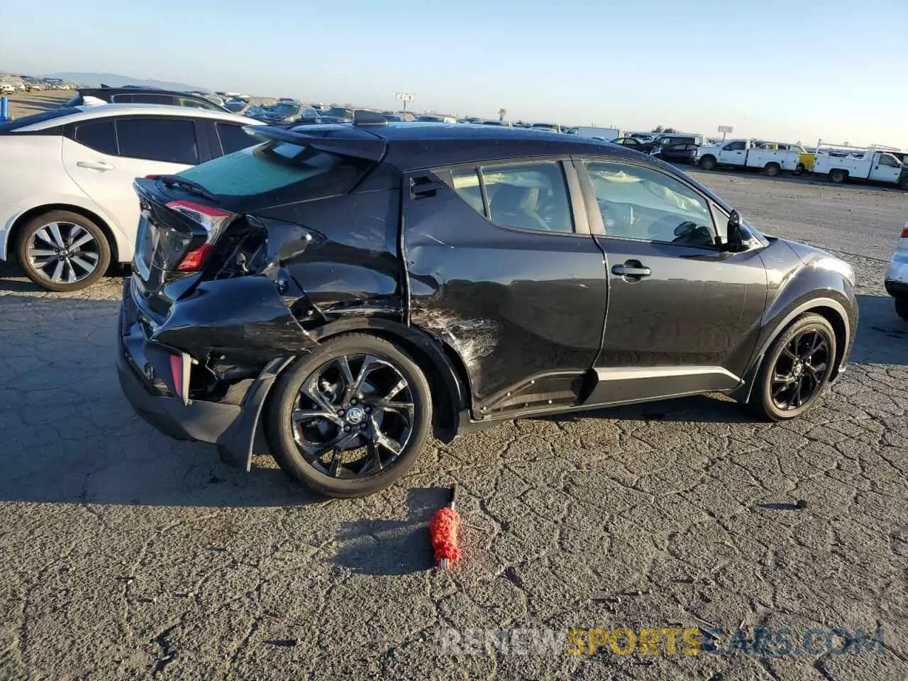 3 Photograph of a damaged car JTNKHMBX8M1102497 TOYOTA C-HR 2021