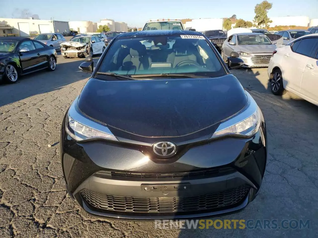 5 Photograph of a damaged car JTNKHMBX8M1102497 TOYOTA C-HR 2021