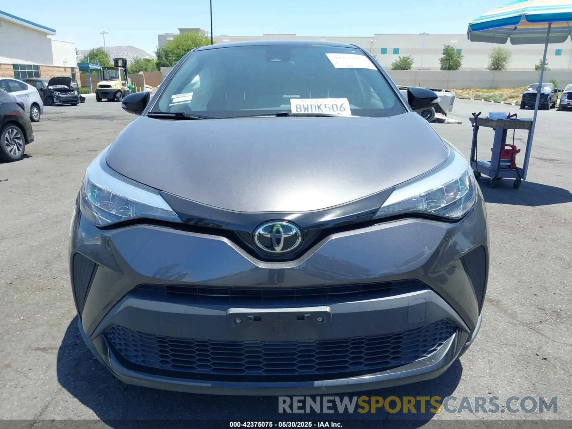 12 Photograph of a damaged car JTNKHMBX8M1105819 TOYOTA C-HR 2021