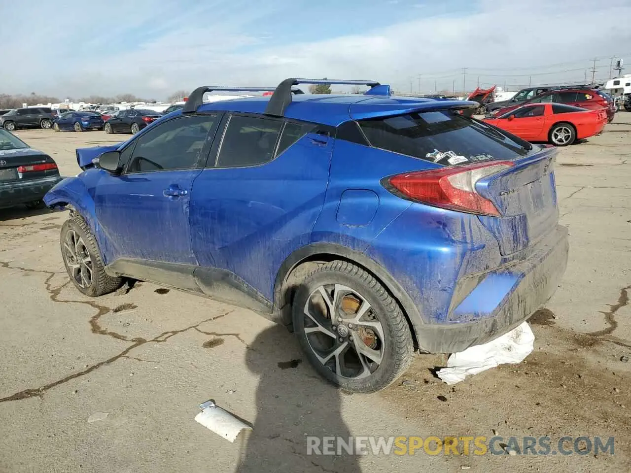 2 Photograph of a damaged car JTNKHMBX8M1106095 TOYOTA C-HR 2021