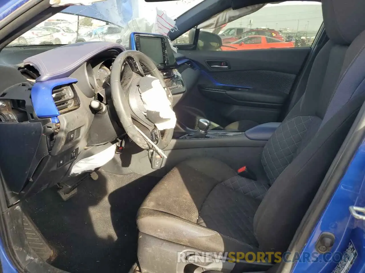 7 Photograph of a damaged car JTNKHMBX8M1106095 TOYOTA C-HR 2021
