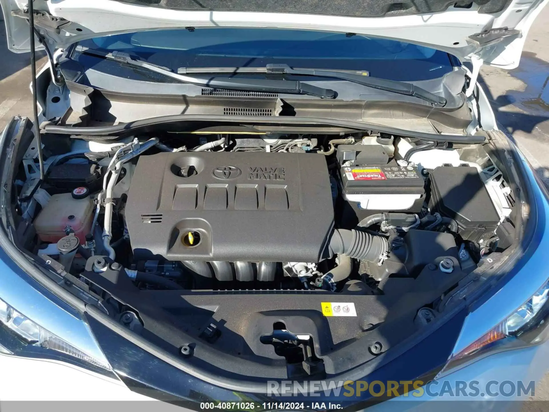 10 Photograph of a damaged car JTNKHMBX8M1107179 TOYOTA C-HR 2021
