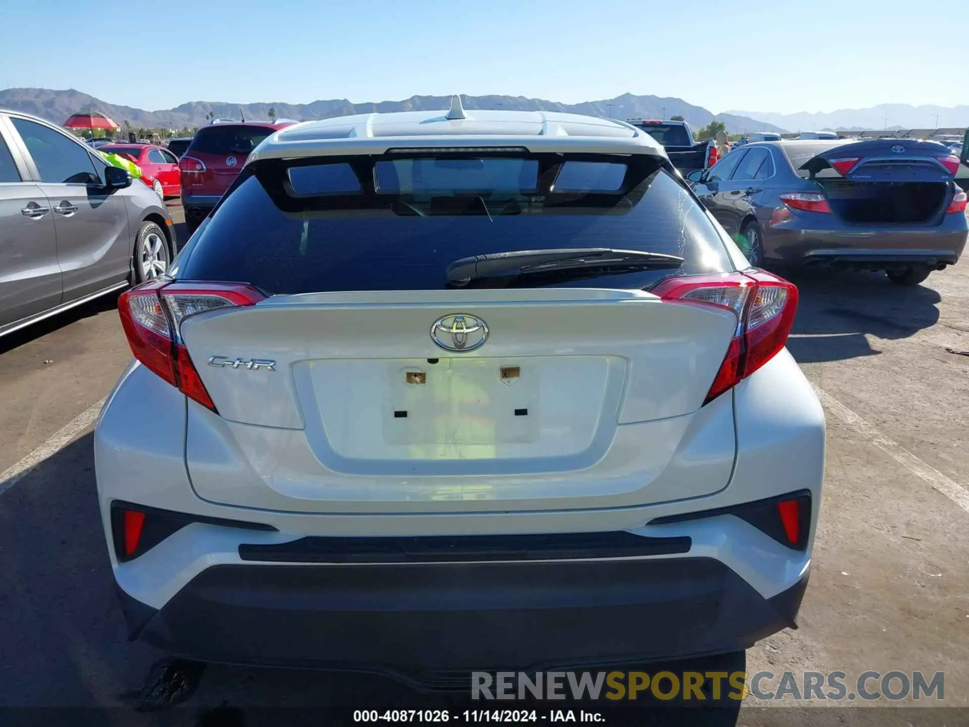 16 Photograph of a damaged car JTNKHMBX8M1107179 TOYOTA C-HR 2021