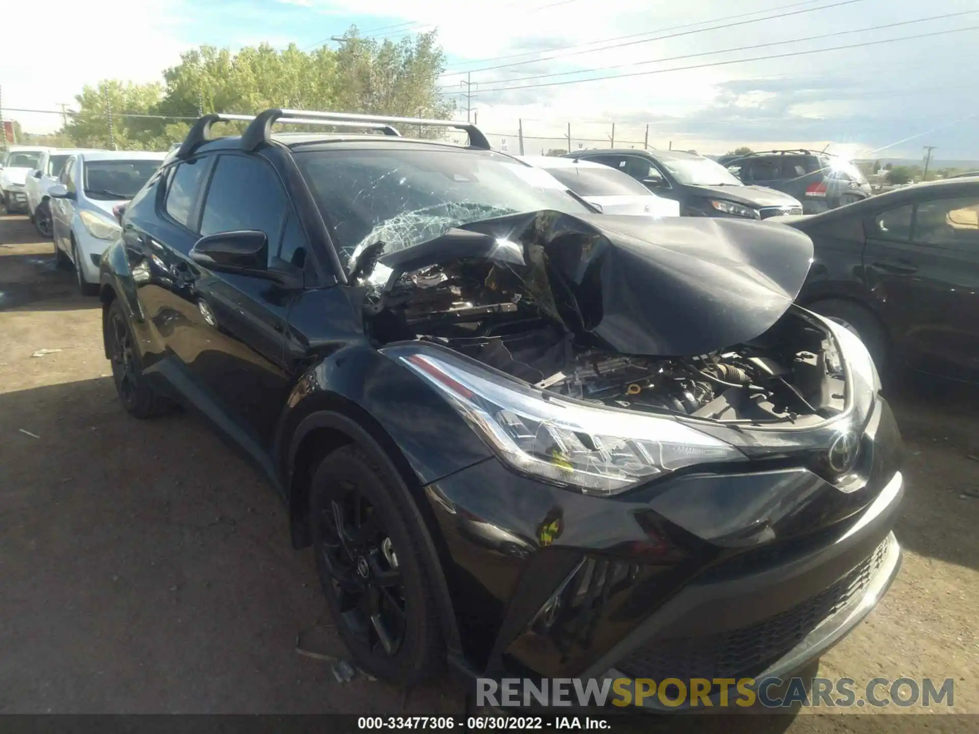 6 Photograph of a damaged car JTNKHMBX8M1108963 TOYOTA C-HR 2021