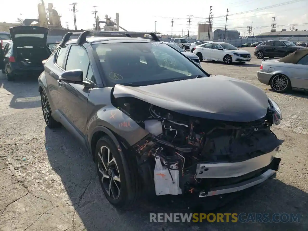 4 Photograph of a damaged car JTNKHMBX8M1110941 TOYOTA C-HR 2021