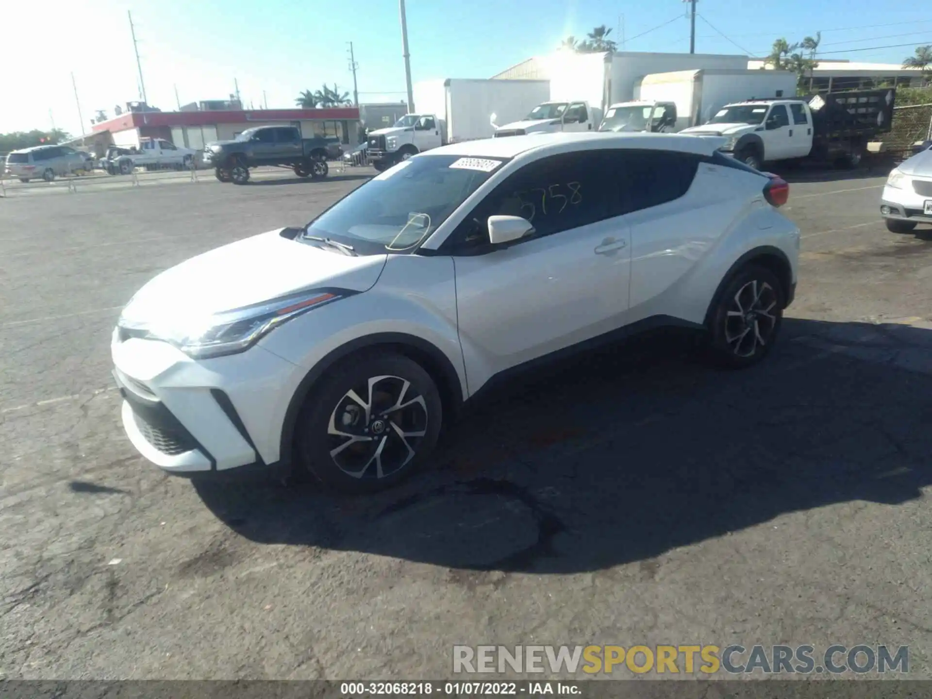 2 Photograph of a damaged car JTNKHMBX8M1115704 TOYOTA C-HR 2021