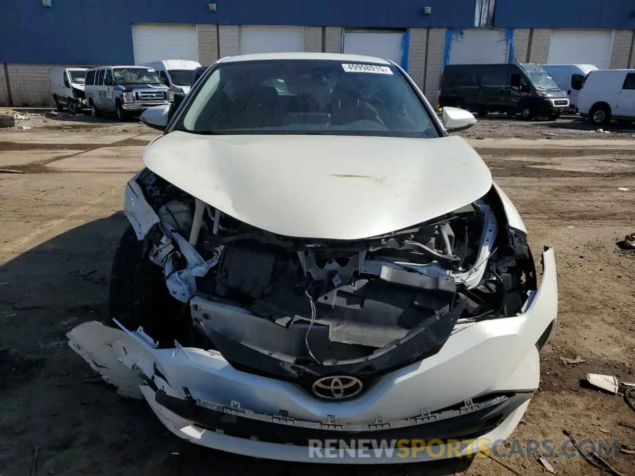 5 Photograph of a damaged car JTNKHMBX8M1116108 TOYOTA C-HR 2021