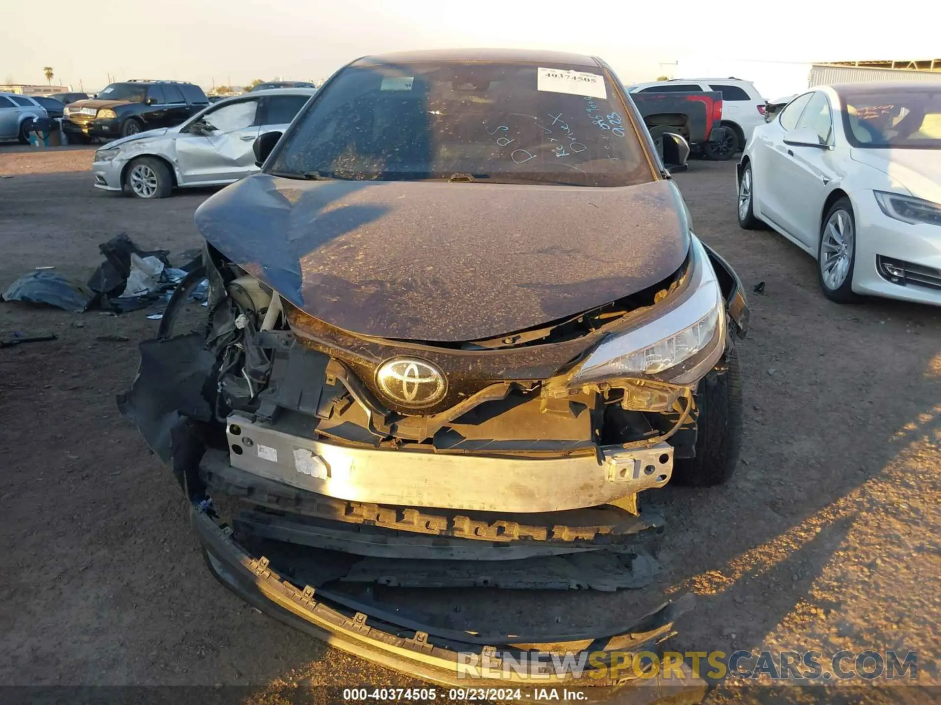 12 Photograph of a damaged car JTNKHMBX8M1118733 TOYOTA C-HR 2021