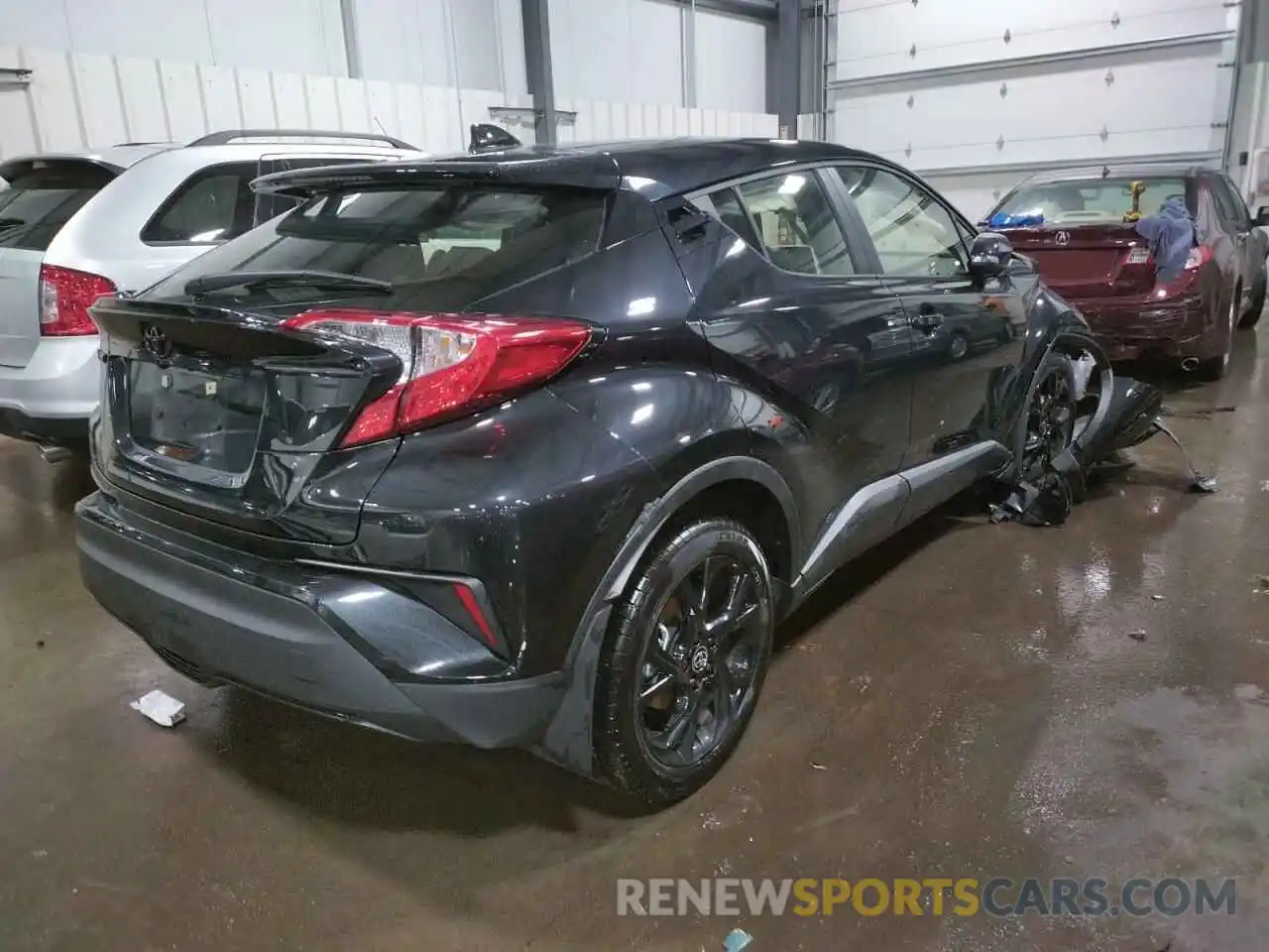 4 Photograph of a damaged car JTNKHMBX8M1128792 TOYOTA C-HR 2021