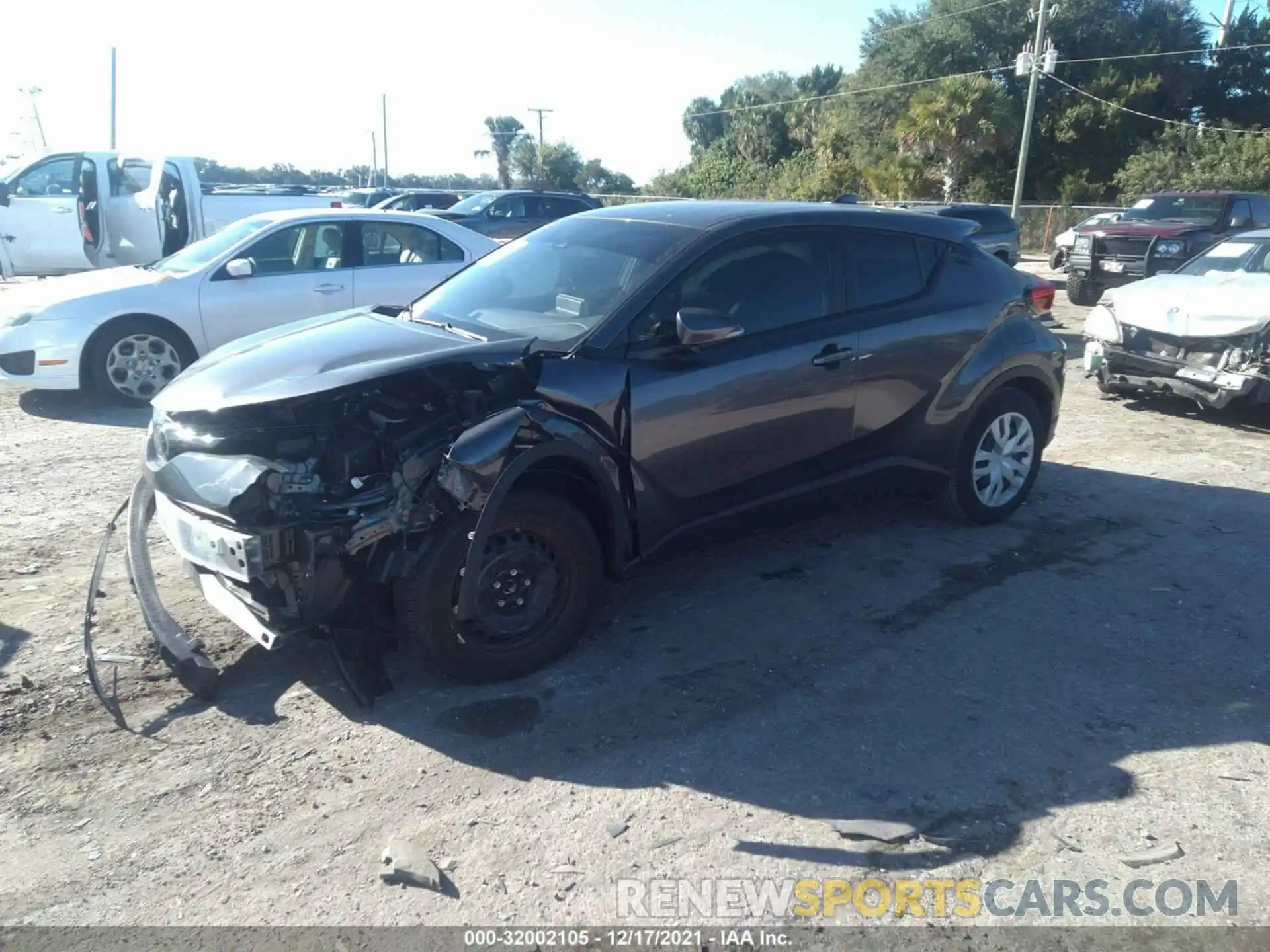 2 Photograph of a damaged car JTNKHMBX9M1098282 TOYOTA C-HR 2021