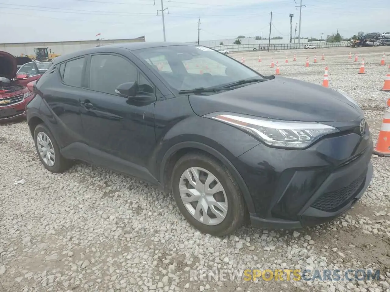 4 Photograph of a damaged car JTNKHMBX9M1100287 TOYOTA C-HR 2021