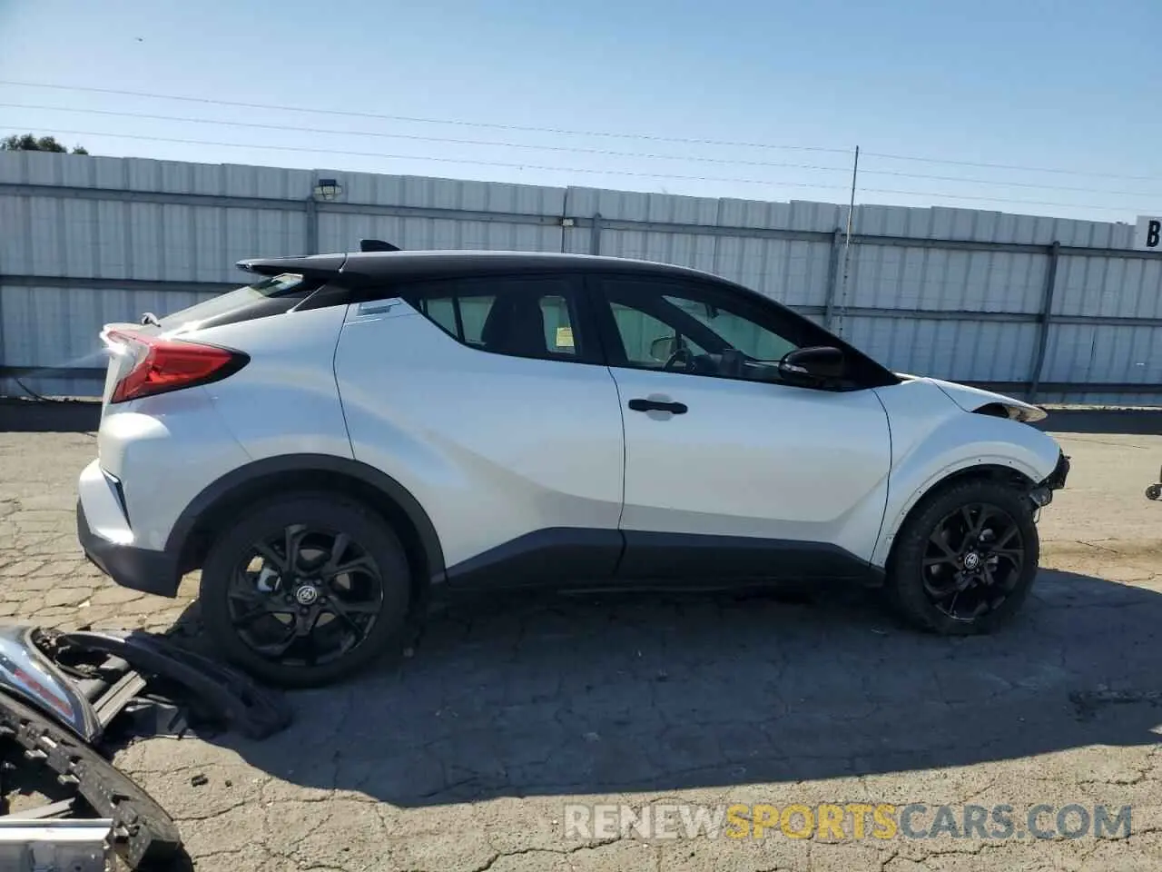 3 Photograph of a damaged car JTNKHMBX9M1104629 TOYOTA C-HR 2021
