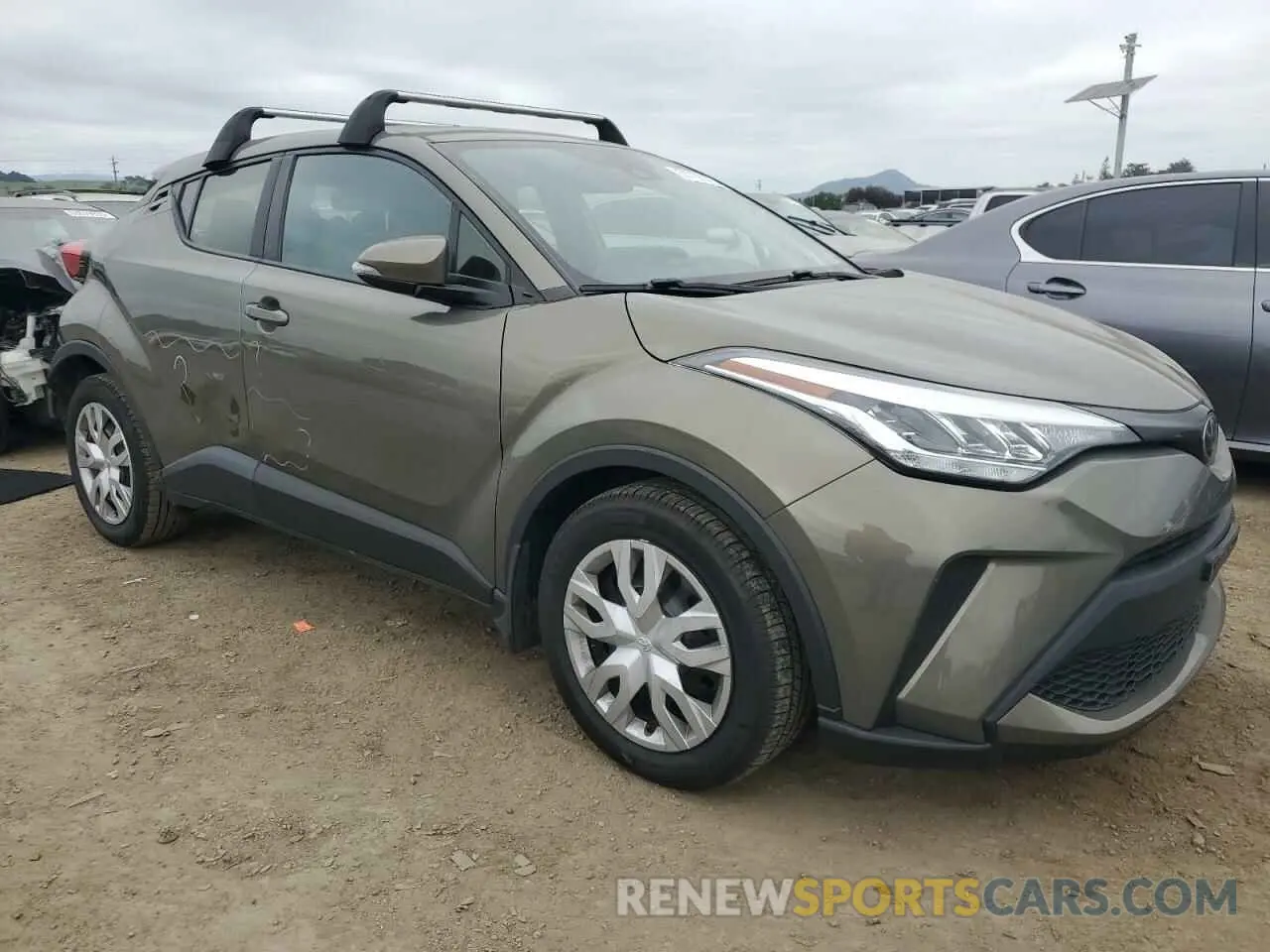 4 Photograph of a damaged car JTNKHMBX9M1106820 TOYOTA C-HR 2021