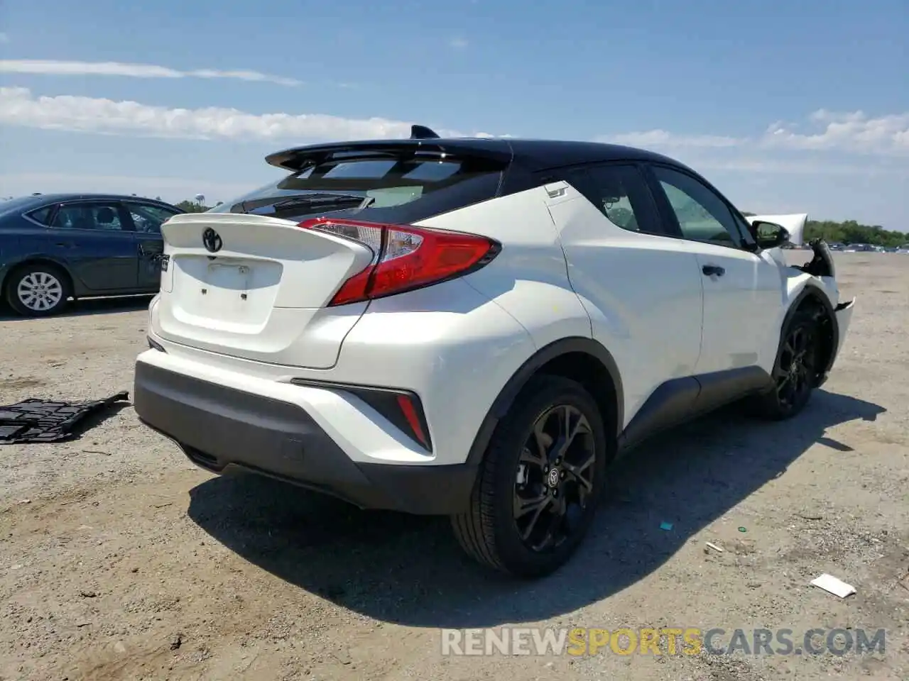 4 Photograph of a damaged car JTNKHMBX9M1109135 TOYOTA C-HR 2021