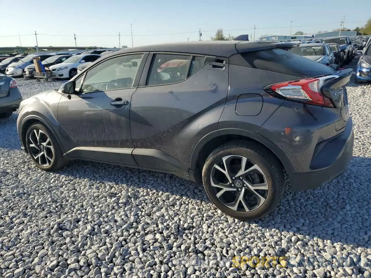 2 Photograph of a damaged car JTNKHMBX9M1109829 TOYOTA C-HR 2021