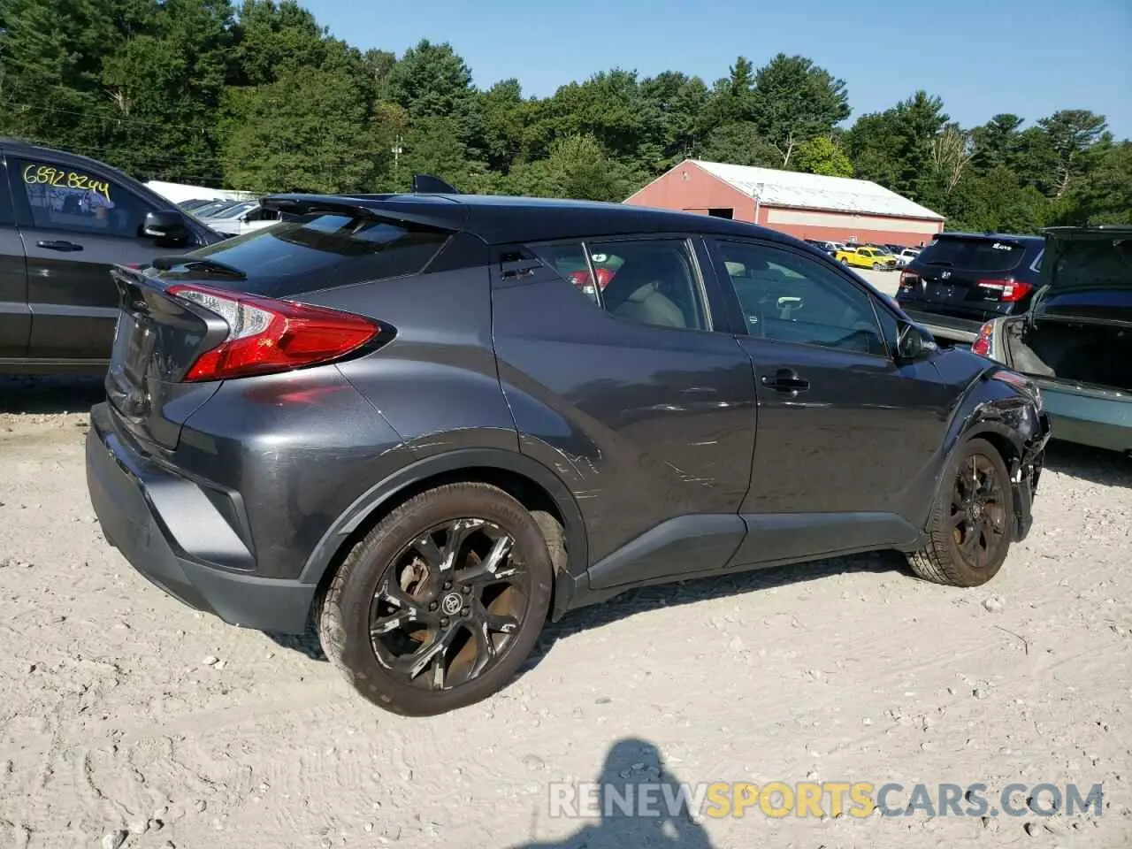 3 Photograph of a damaged car JTNKHMBX9M1114237 TOYOTA C-HR 2021