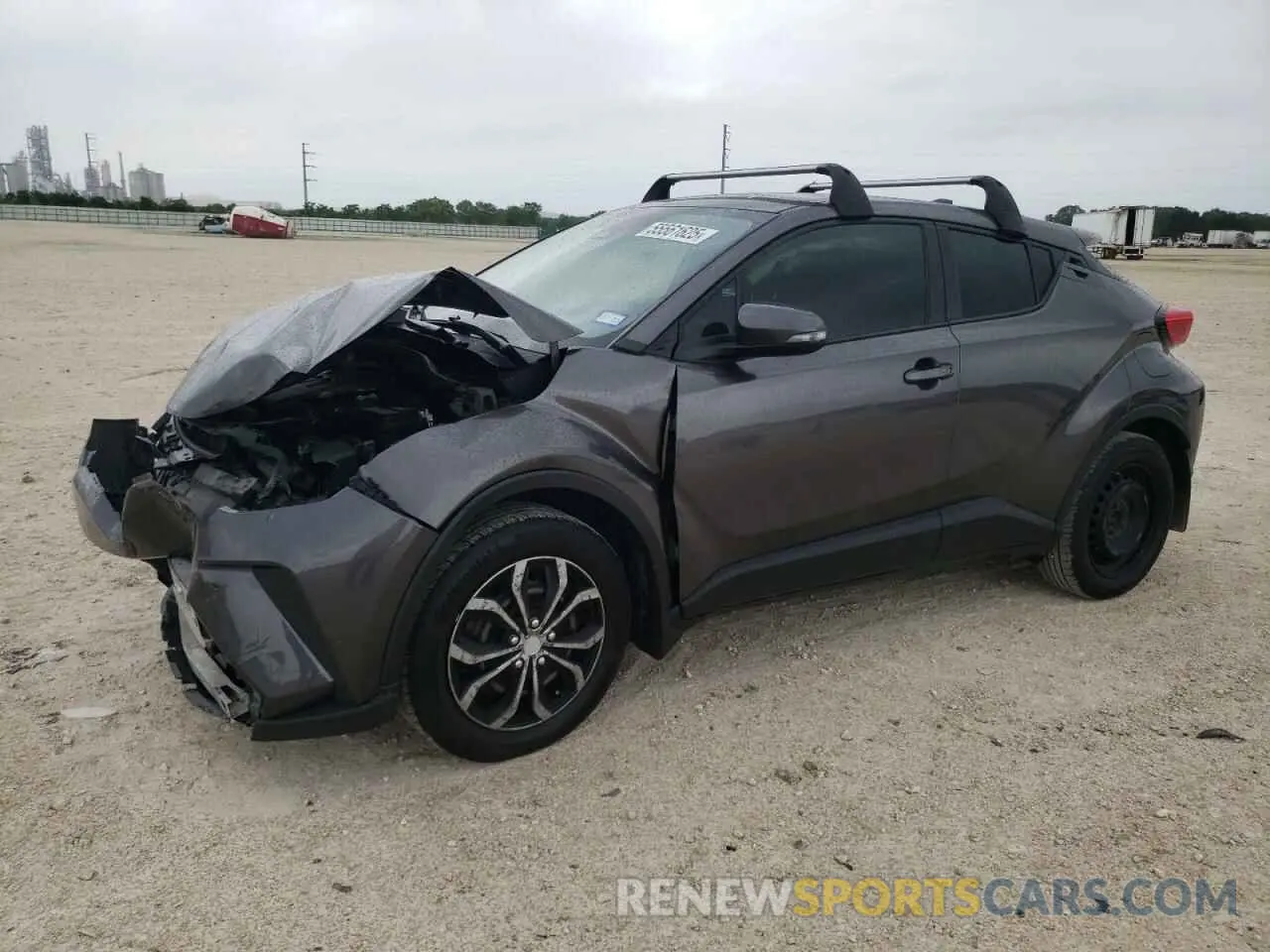 1 Photograph of a damaged car JTNKHMBX9M1114674 TOYOTA C-HR 2021